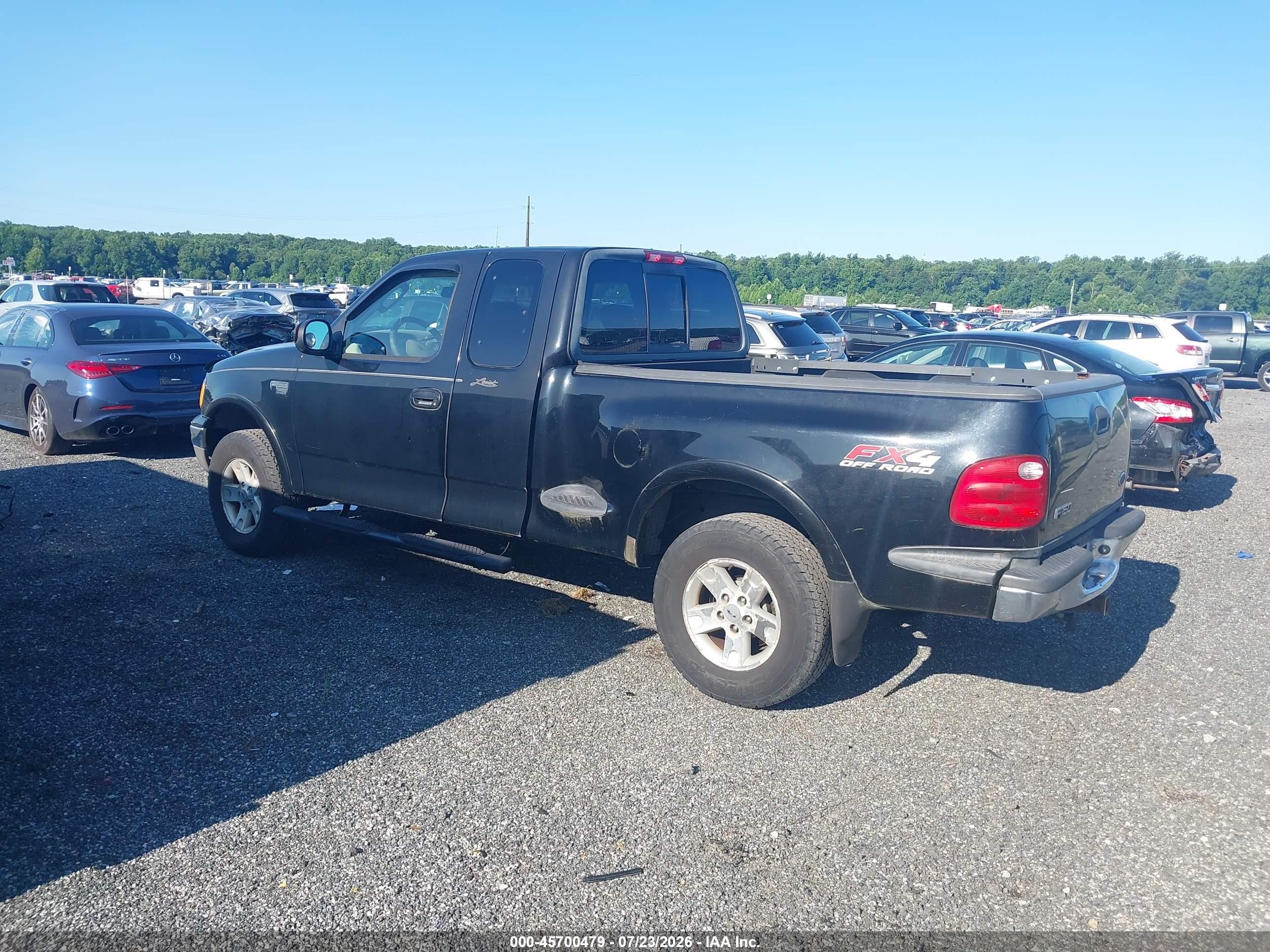2003 Ford F-150 Lariat/xl/xlt Black vin: 2FTRX08L53CA16192