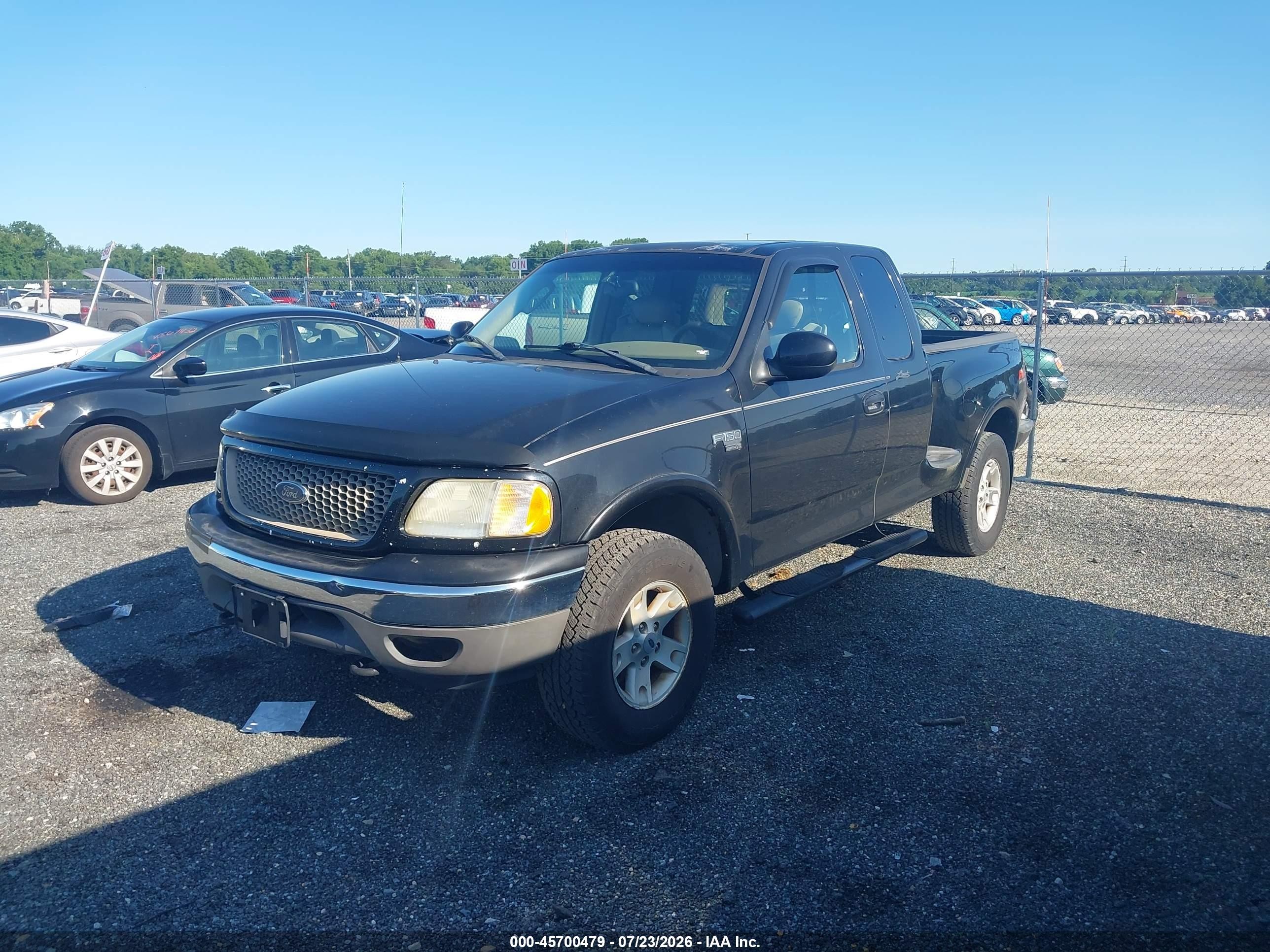 2003 Ford F-150 Lariat/xl/xlt Black vin: 2FTRX08L53CA16192