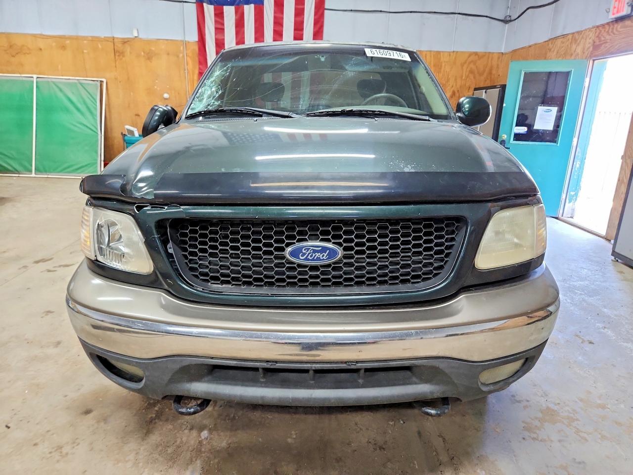 2002 Ford F150 Зеленый vin: 2FTRX08L62CA41374