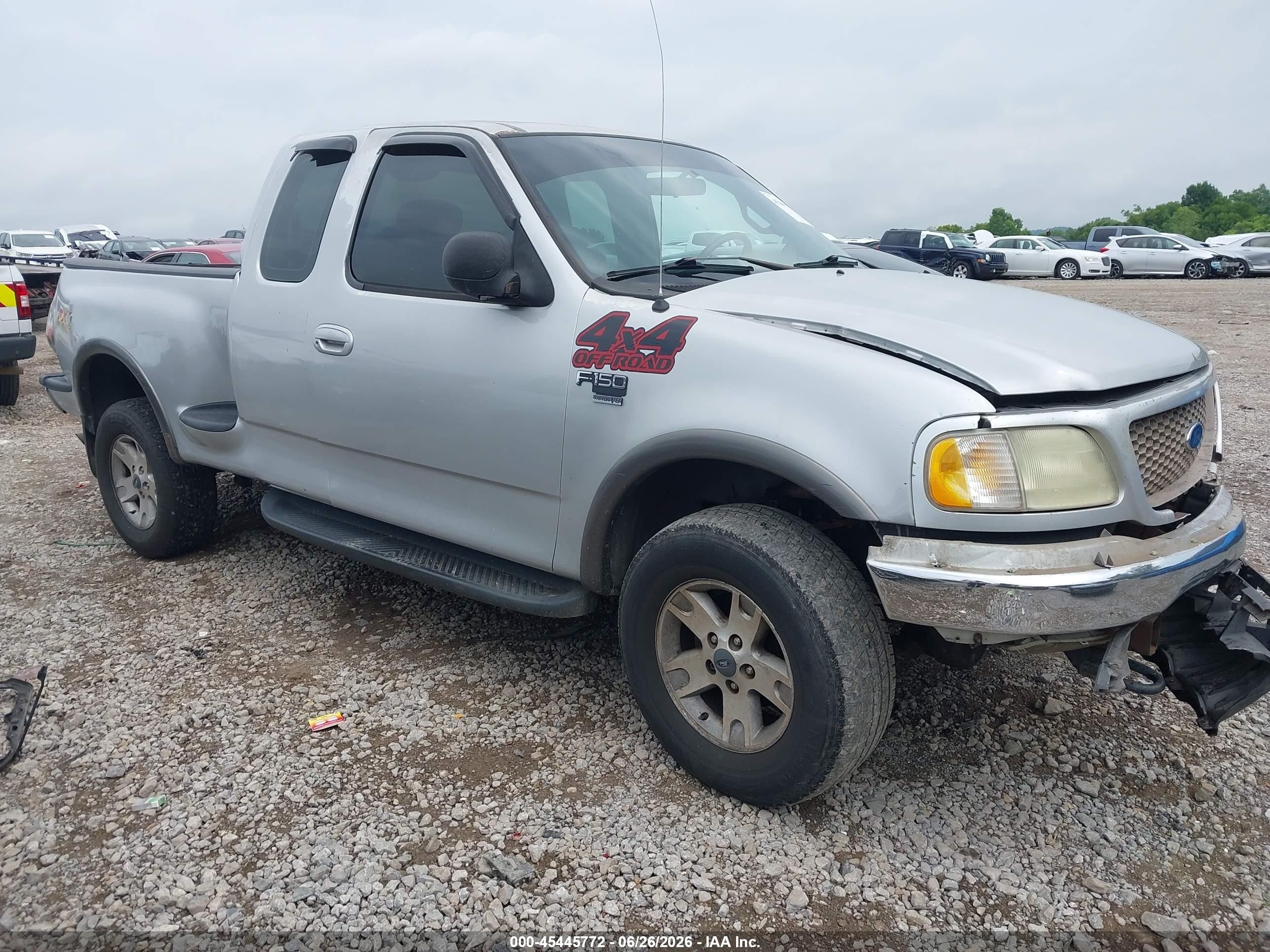 2003 Ford F-150 Lariat/xl/xlt Silver vin: 2FTRX08L63CA09641