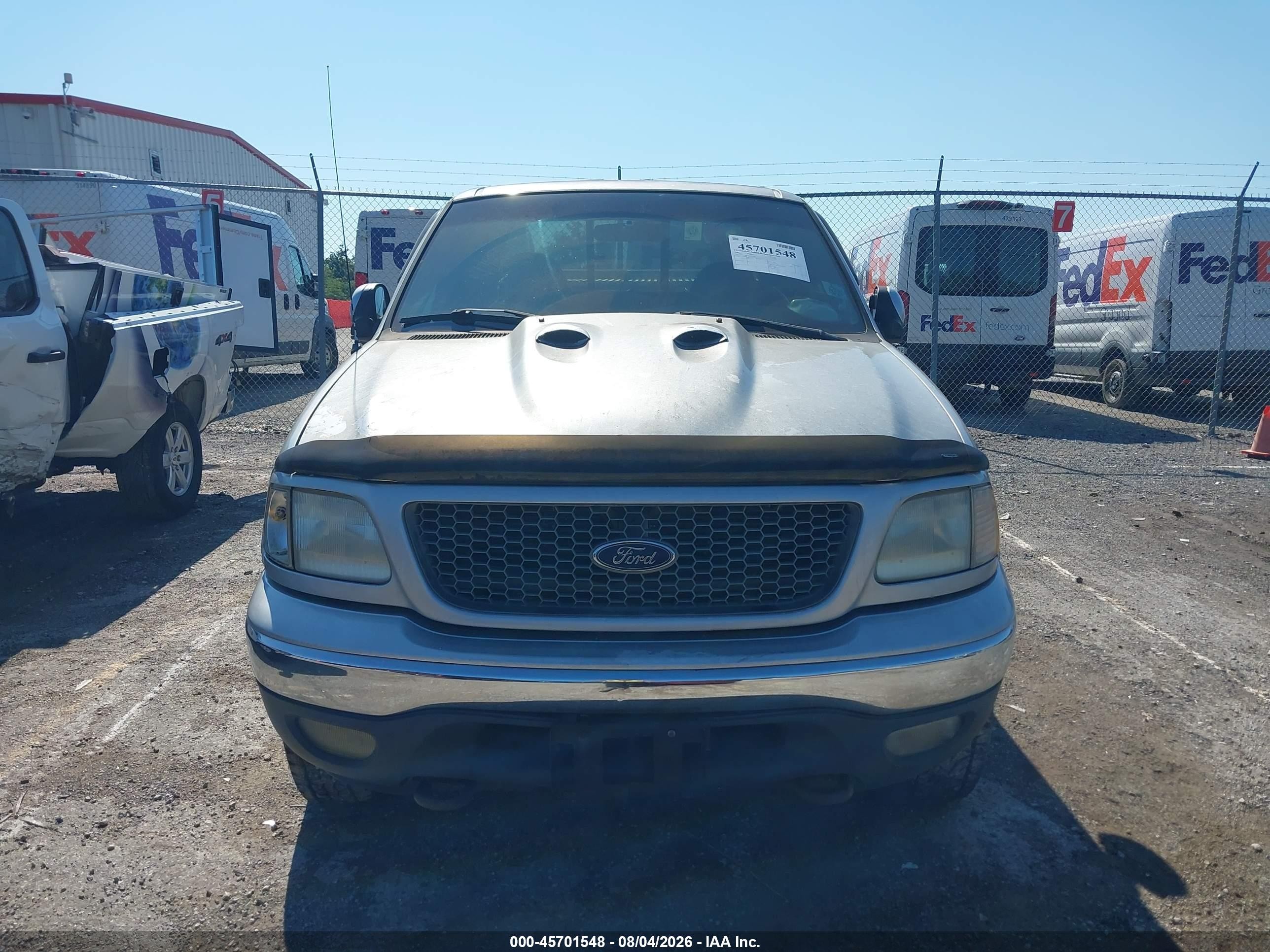 2001 Ford F-150 Lariat/xl/xlt Silver vin: 2FTRX08L71CA22766