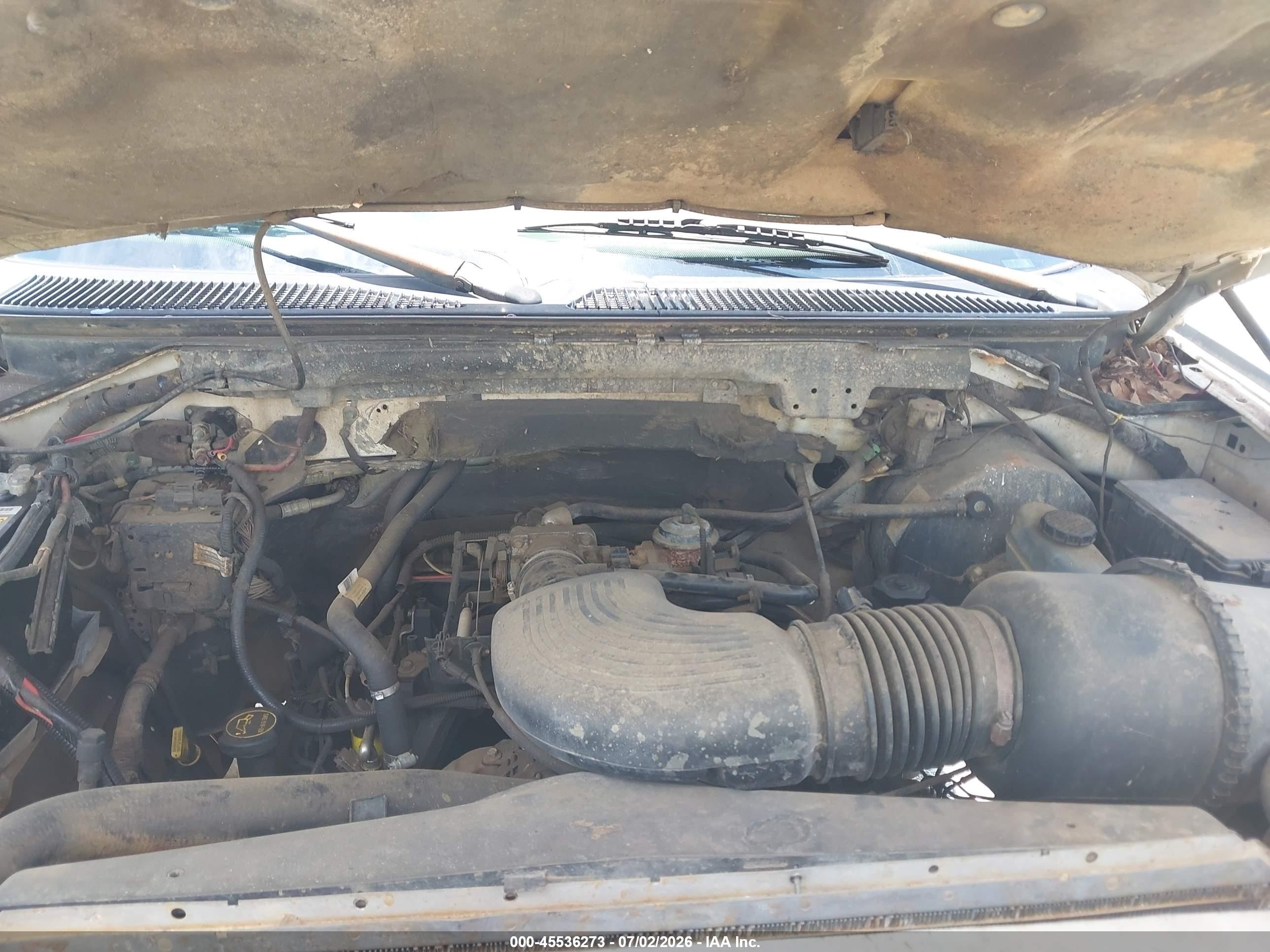 2001 Ford F-150 Lariat/xl/xlt White vin: 2FTRX08L81CA64069