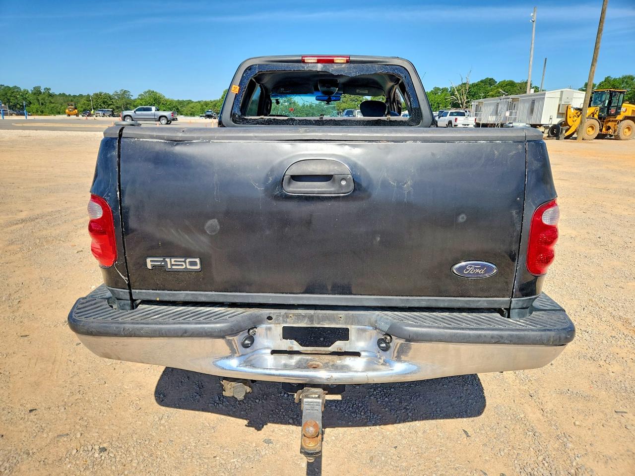 2003 Ford F150 Black vin: 2FTRX08L93CB03352