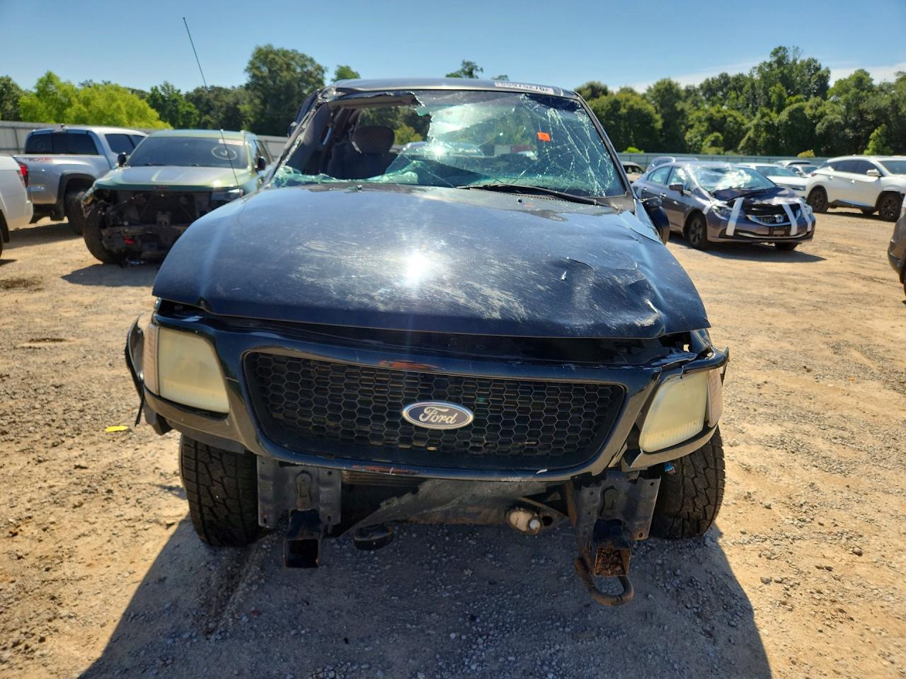 2003 Ford F150 Black vin: 2FTRX08L93CB03352