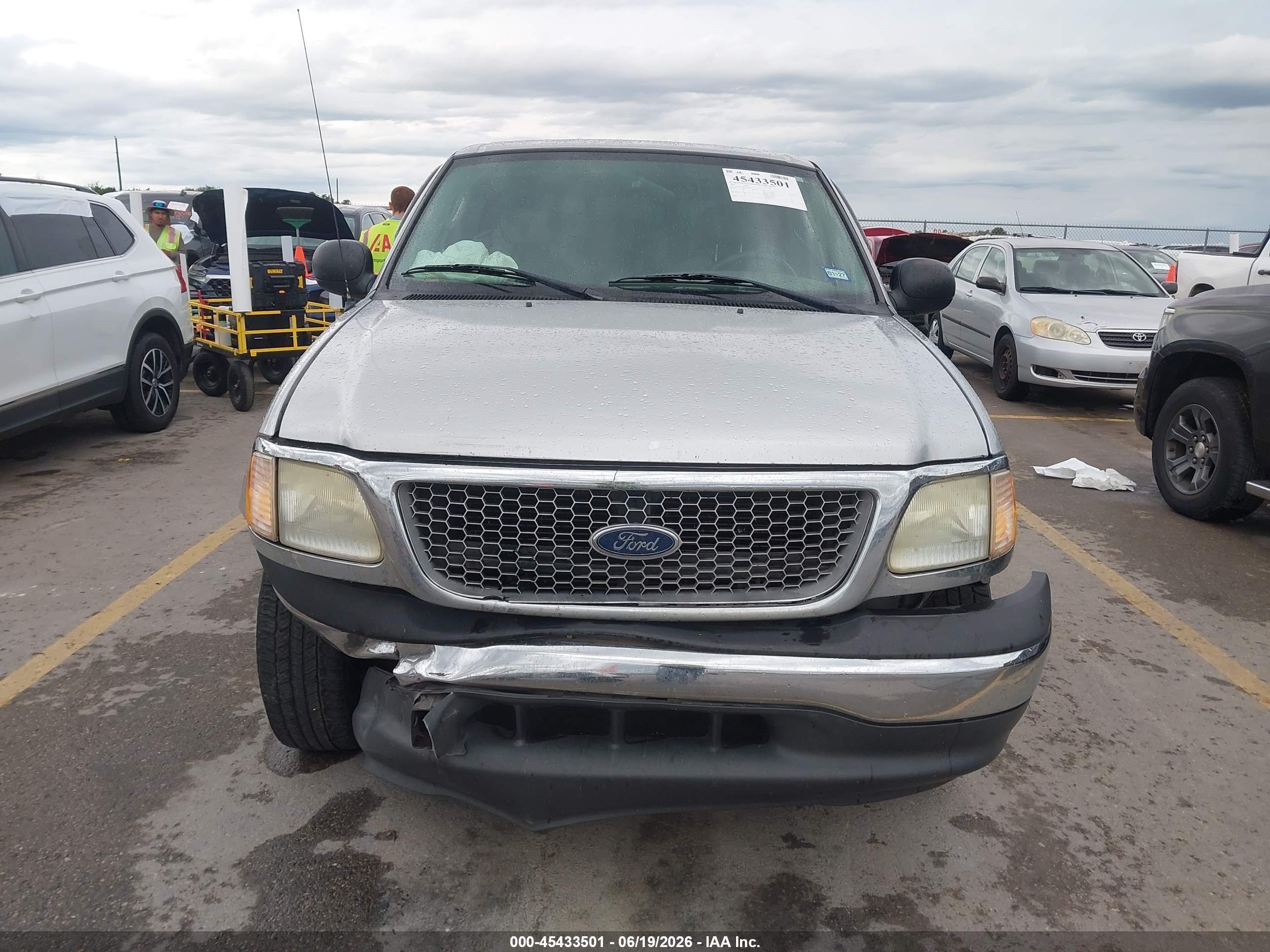 2003 Ford F-150 Xl/xlt Silver vin: 2FTRX17203CA62978