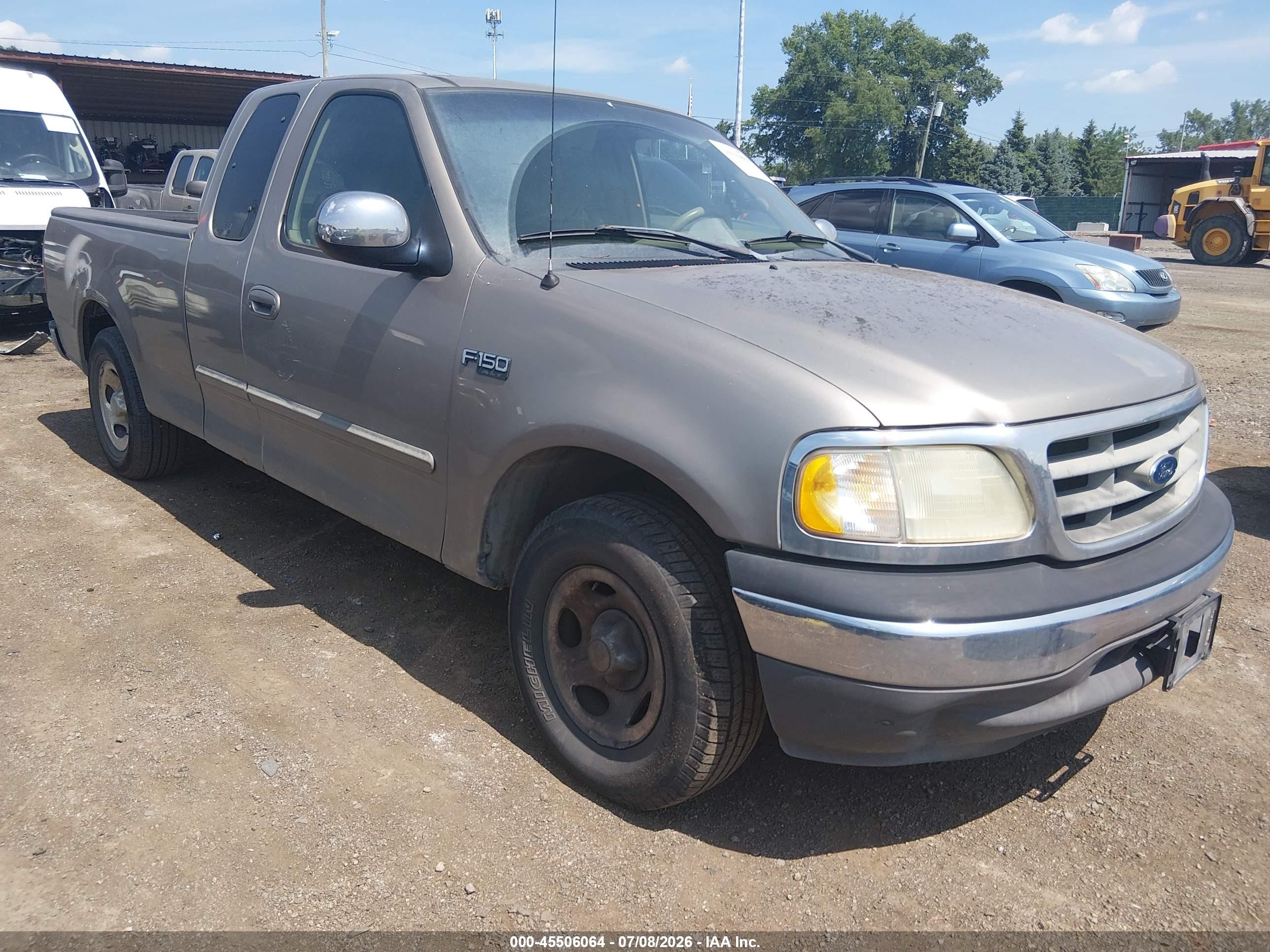 2002 Ford F-150 Xl/xlt Beige vin: 2FTRX17212CA01184