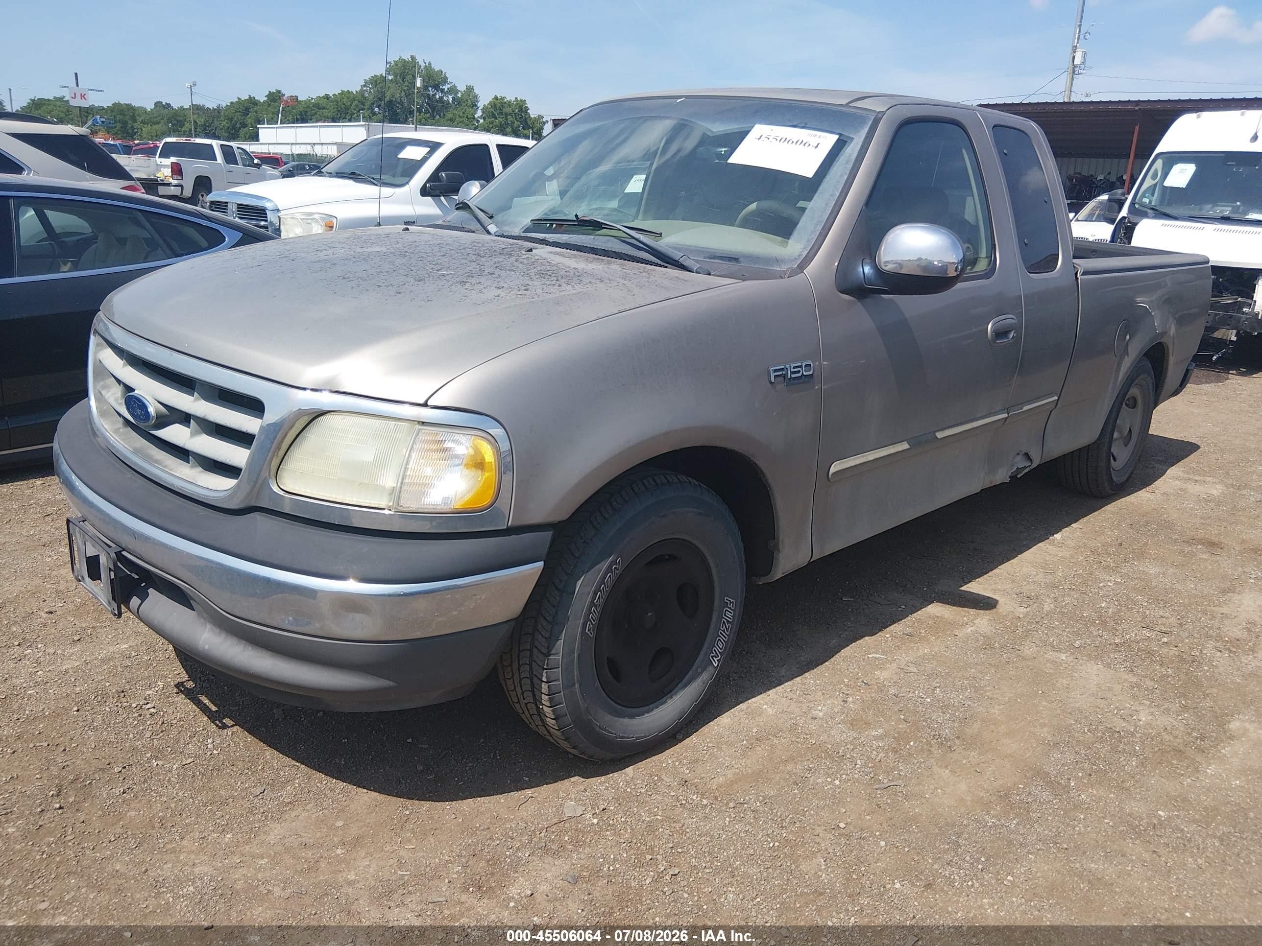 2002 Ford F-150 Xl/xlt Beige vin: 2FTRX17212CA01184