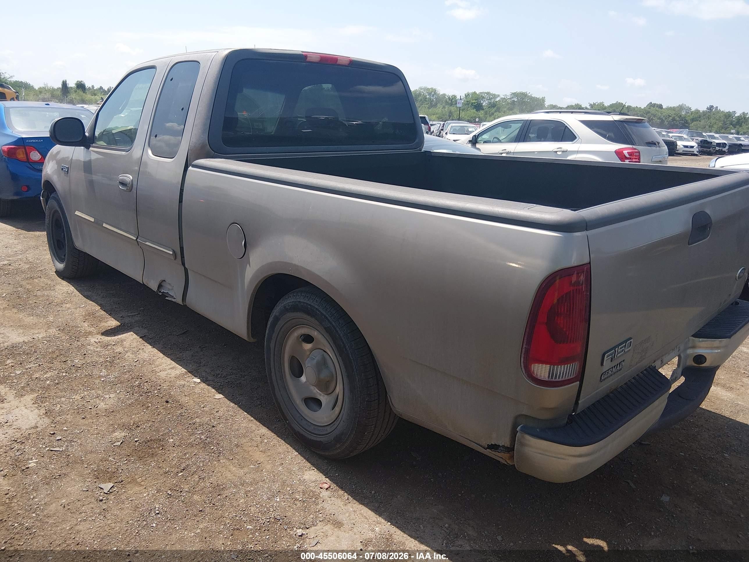 2002 Ford F-150 Xl/xlt Beige vin: 2FTRX17212CA01184