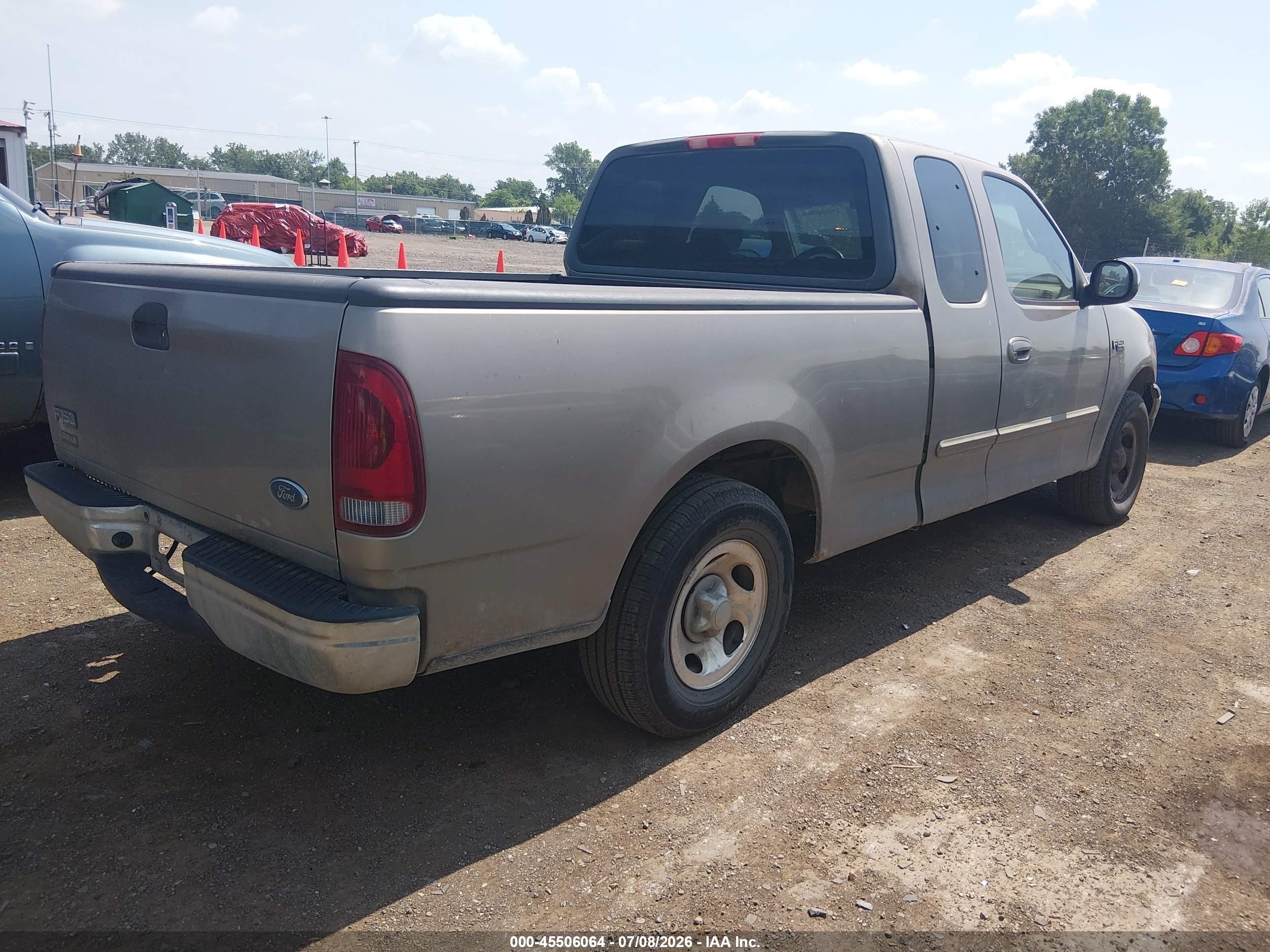 2002 Ford F-150 Xl/xlt Beige vin: 2FTRX17212CA01184