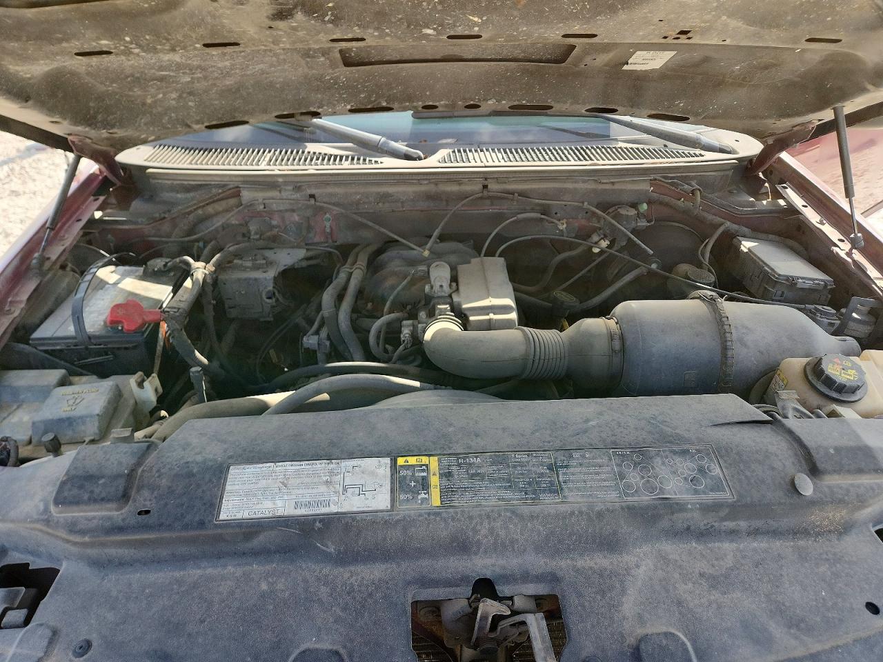 2003 Ford F150 Maroon vin: 2FTRX17213CA88635