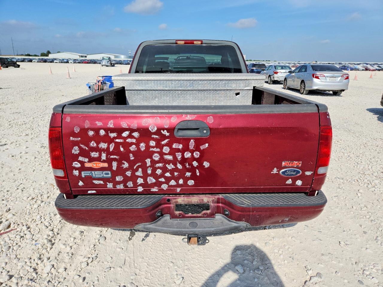2003 Ford F150 Maroon vin: 2FTRX17213CA88635