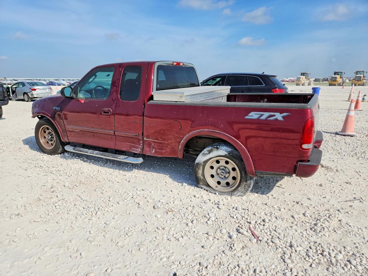 2003 Ford F150 Maroon vin: 2FTRX17213CA88635