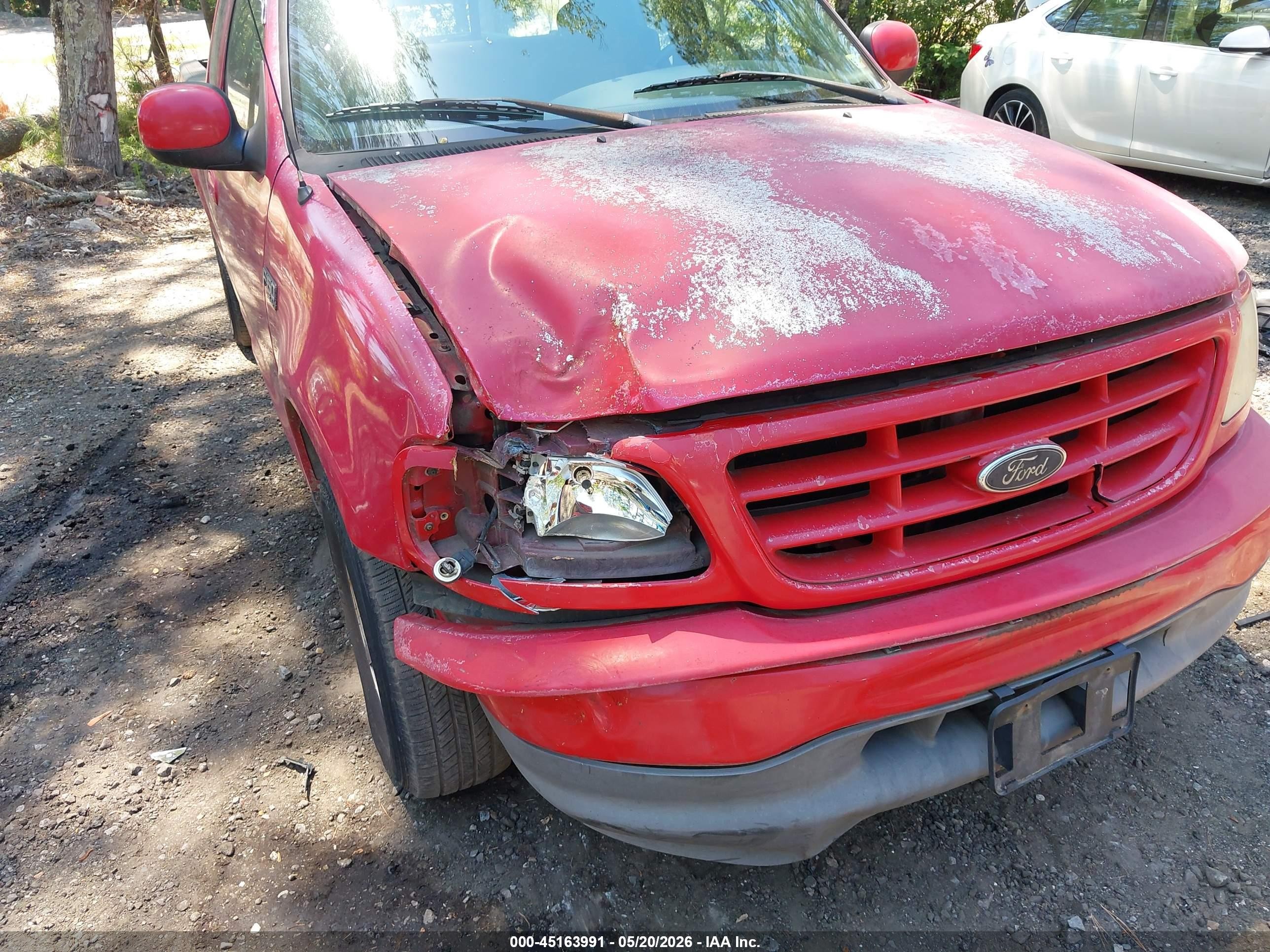 2003 Ford F-150 Xl/xlt Red vin: 2FTRX17213CB12870