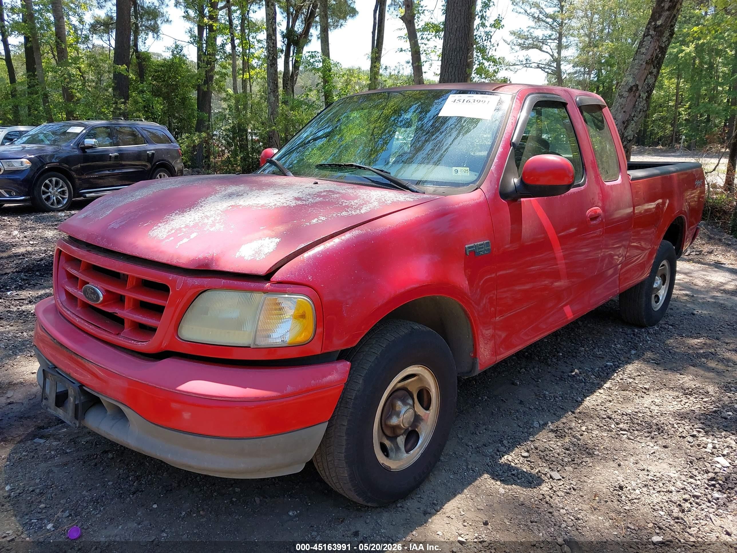 2003 Ford F-150 Xl/xlt Red vin: 2FTRX17213CB12870