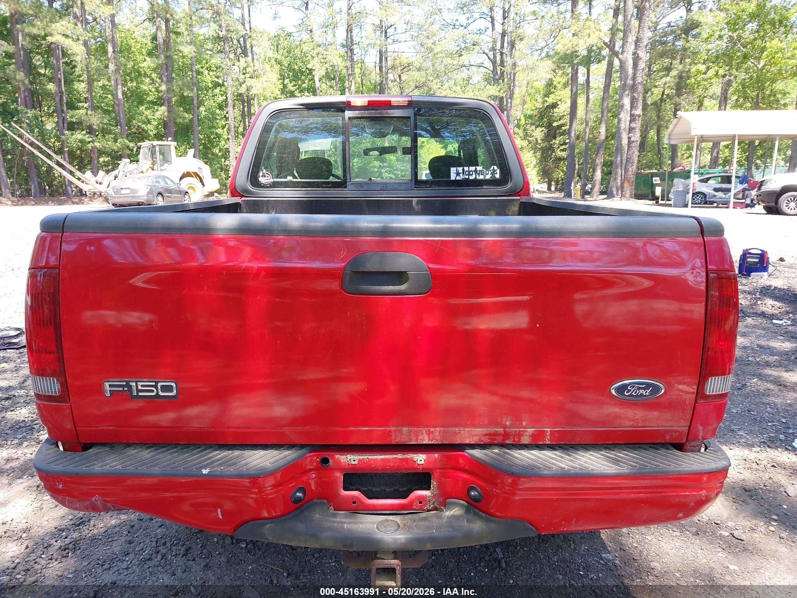 2003 Ford F-150 Xl/xlt Red vin: 2FTRX17213CB12870