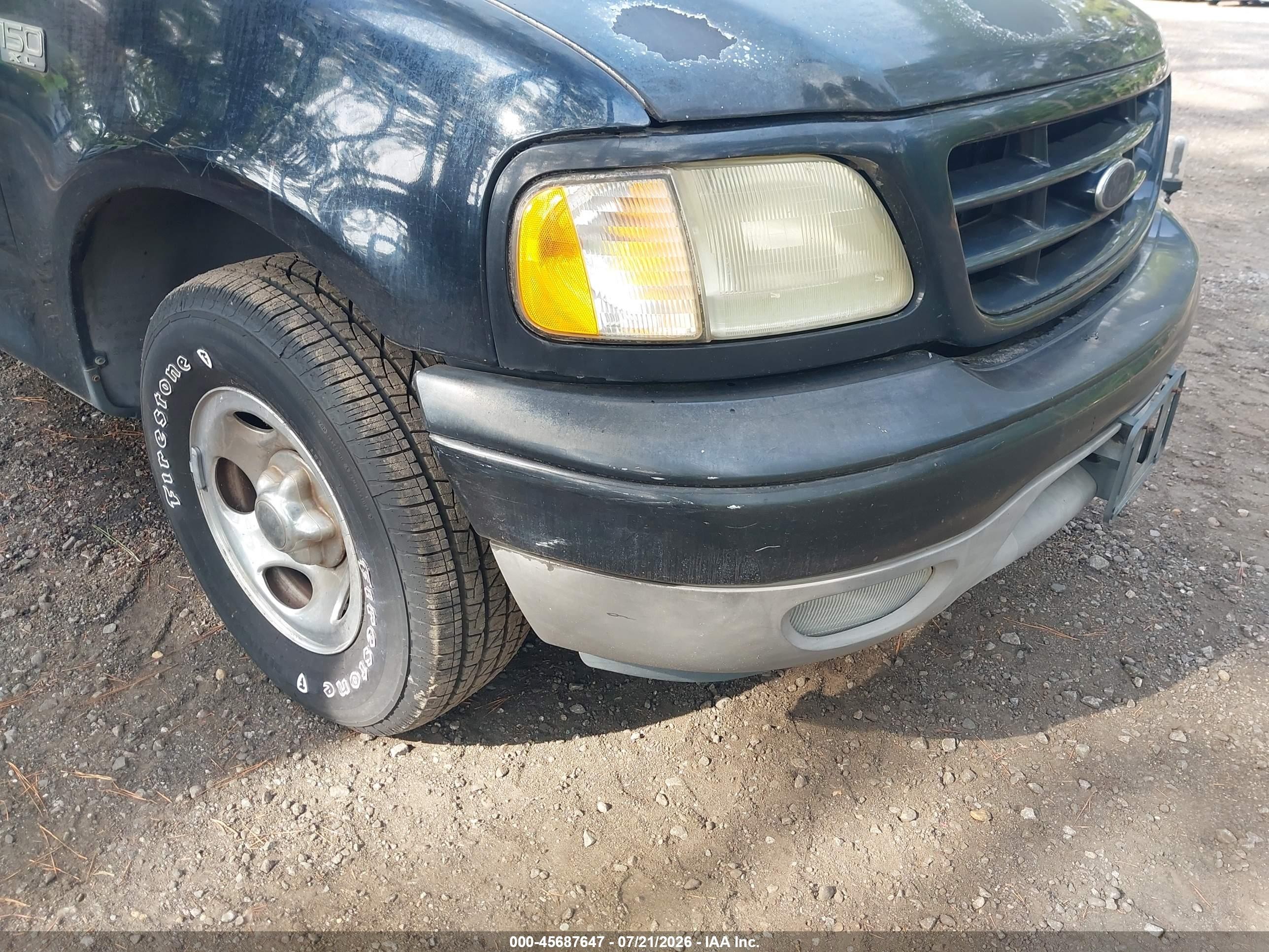 2003 Ford F-150 Xl/xlt Black vin: 2FTRX17223CB14143