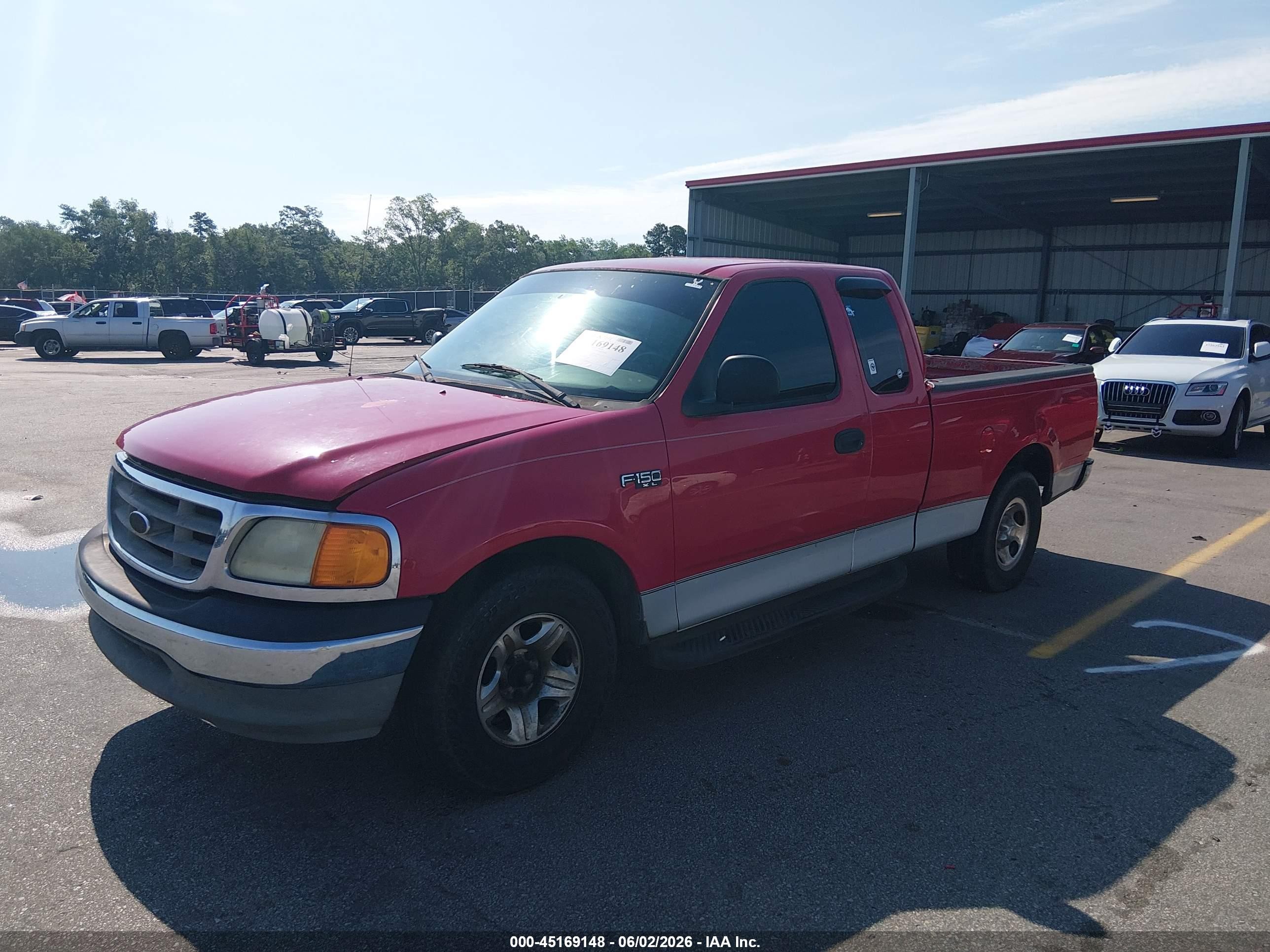 2004 Ford F-150 Heritage Xl/xlt Red vin: 2FTRX17224CA27747