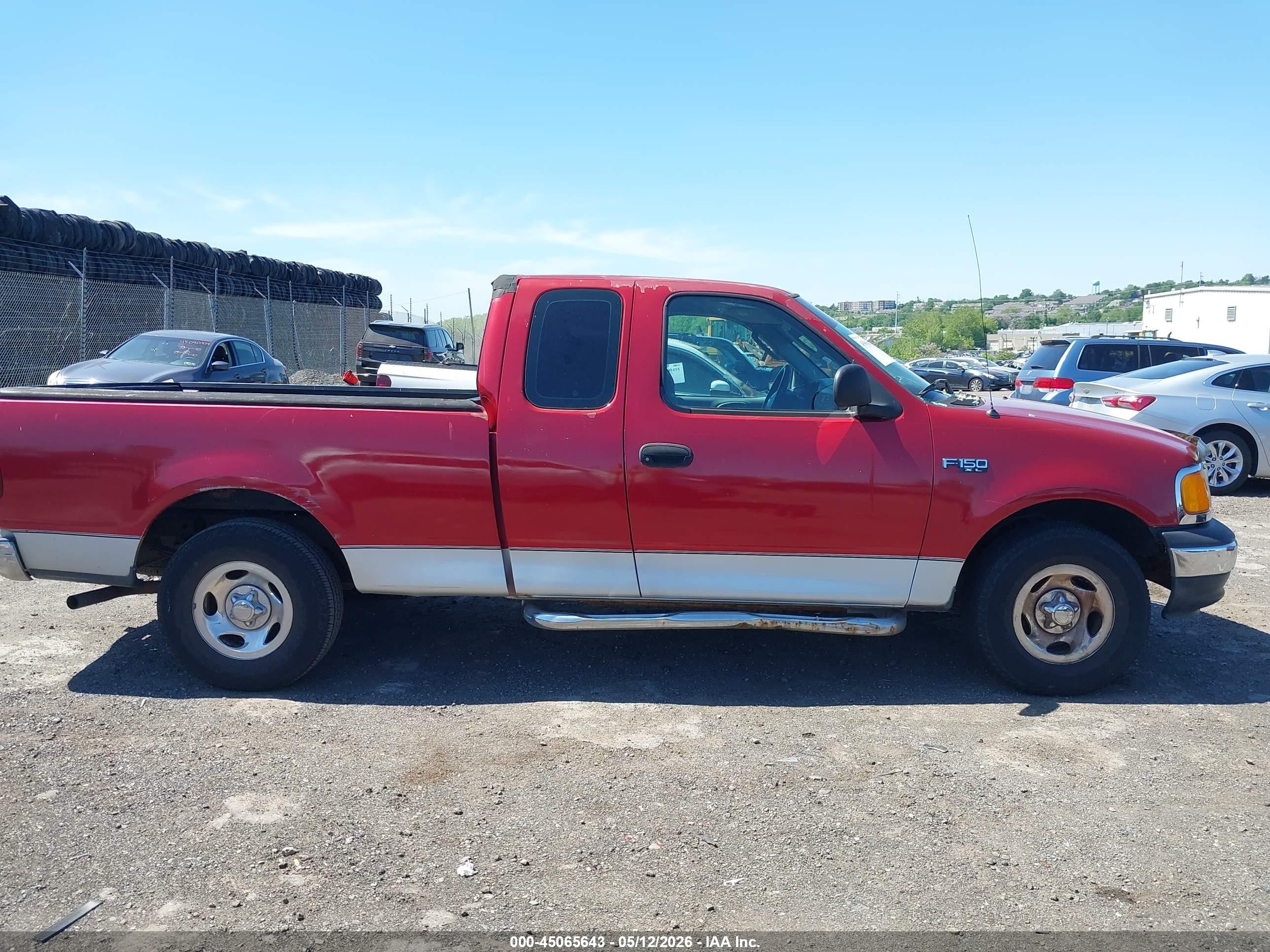 2004 Ford F-150 Heritage Xl/xlt Red vin: 2FTRX17224CA27909