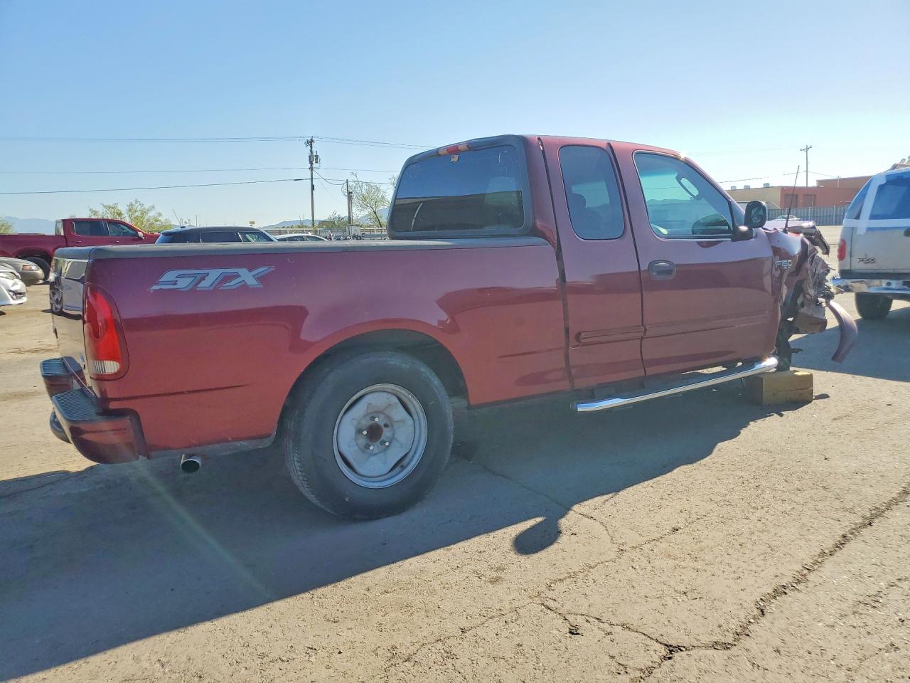 2004 Ford F-150 Heritage Classic Maroon vin: 2FTRX17224CA68783