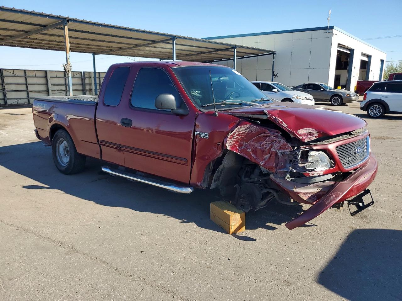 2004 Ford F-150 Heritage Classic Maroon vin: 2FTRX17224CA68783