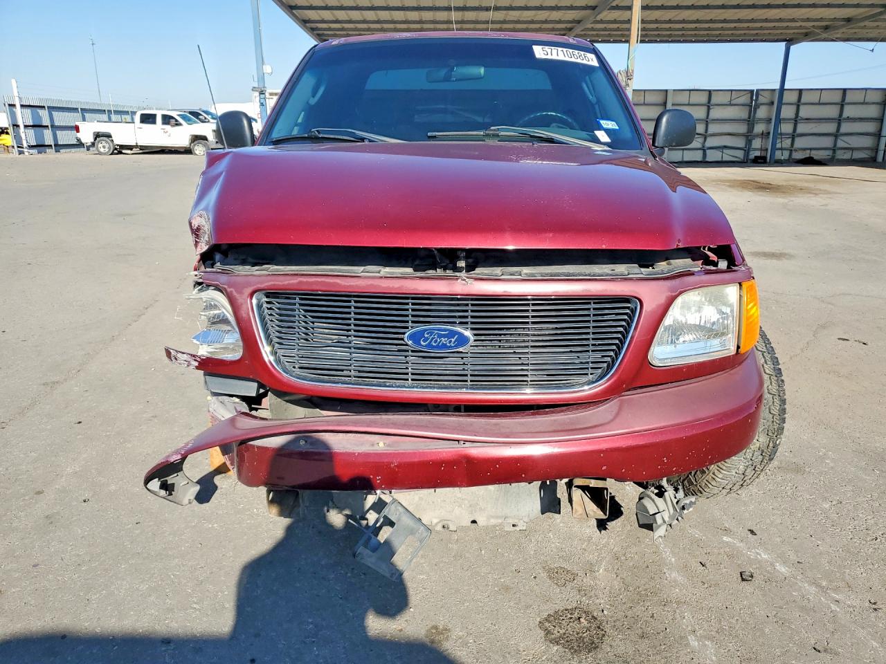 2004 Ford F-150 Heritage Classic Maroon vin: 2FTRX17224CA68783