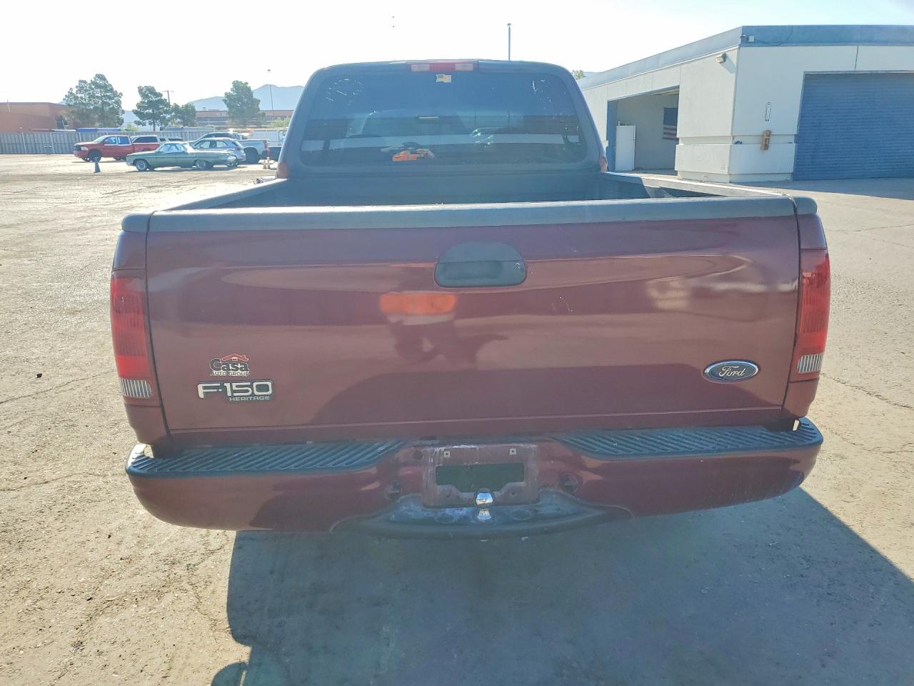 2004 Ford F-150 Heritage Classic Maroon vin: 2FTRX17224CA68783
