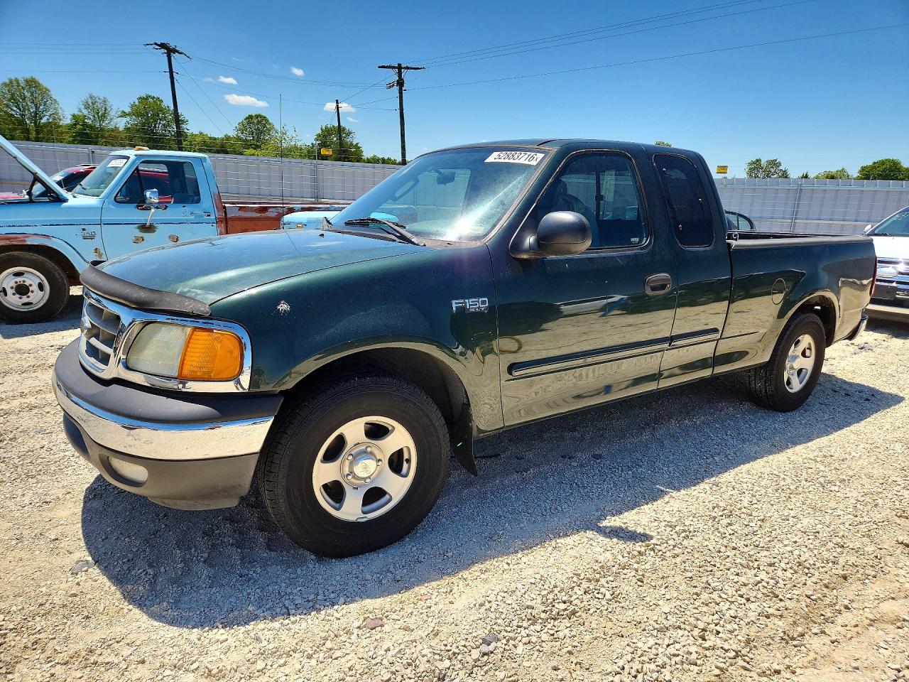2004 Ford F-150 Heritage Classic Green vin: 2FTRX17224CA78083