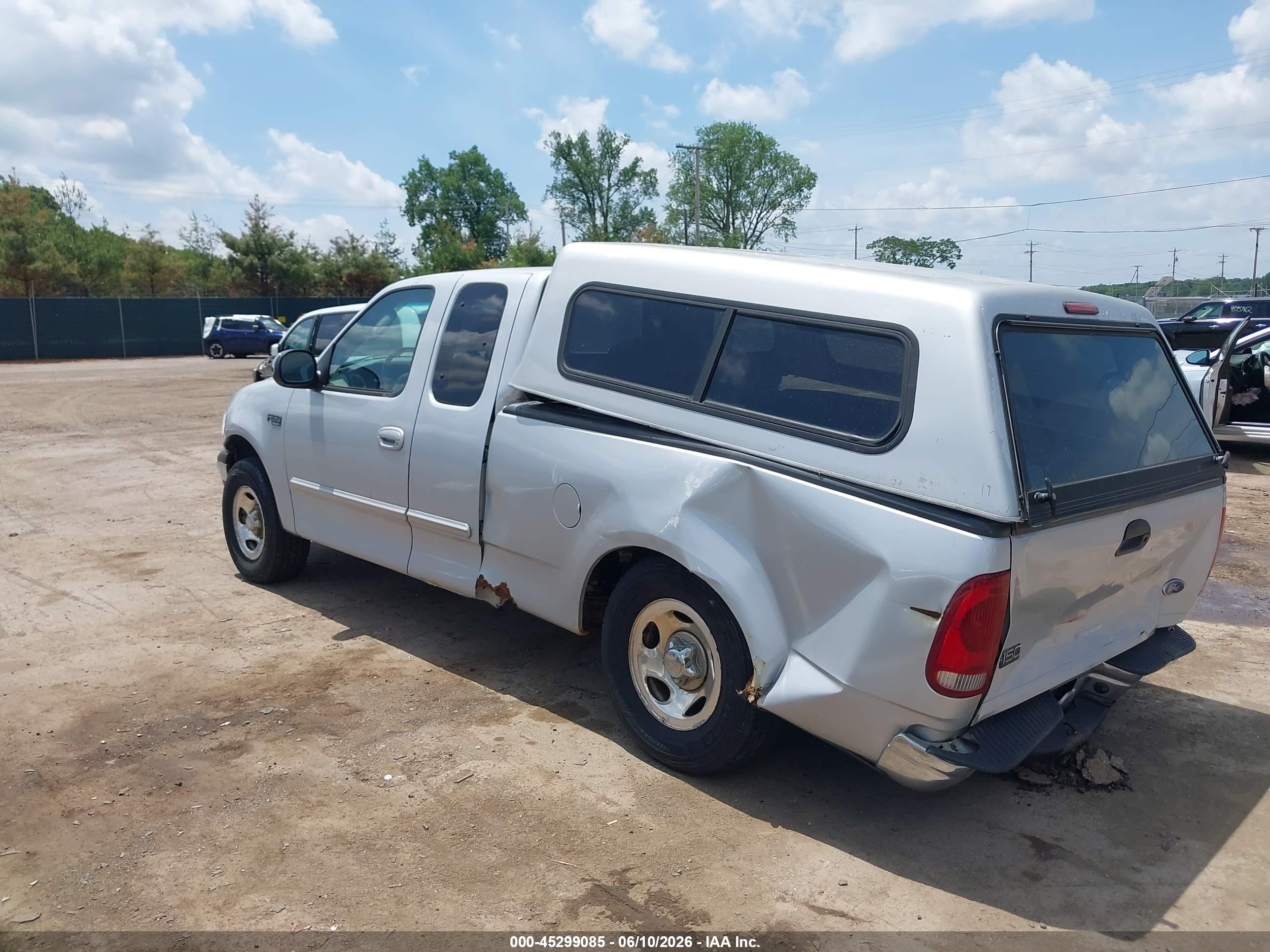 2002 Ford F-150 Xl/xlt Silver vin: 2FTRX17232CA53111