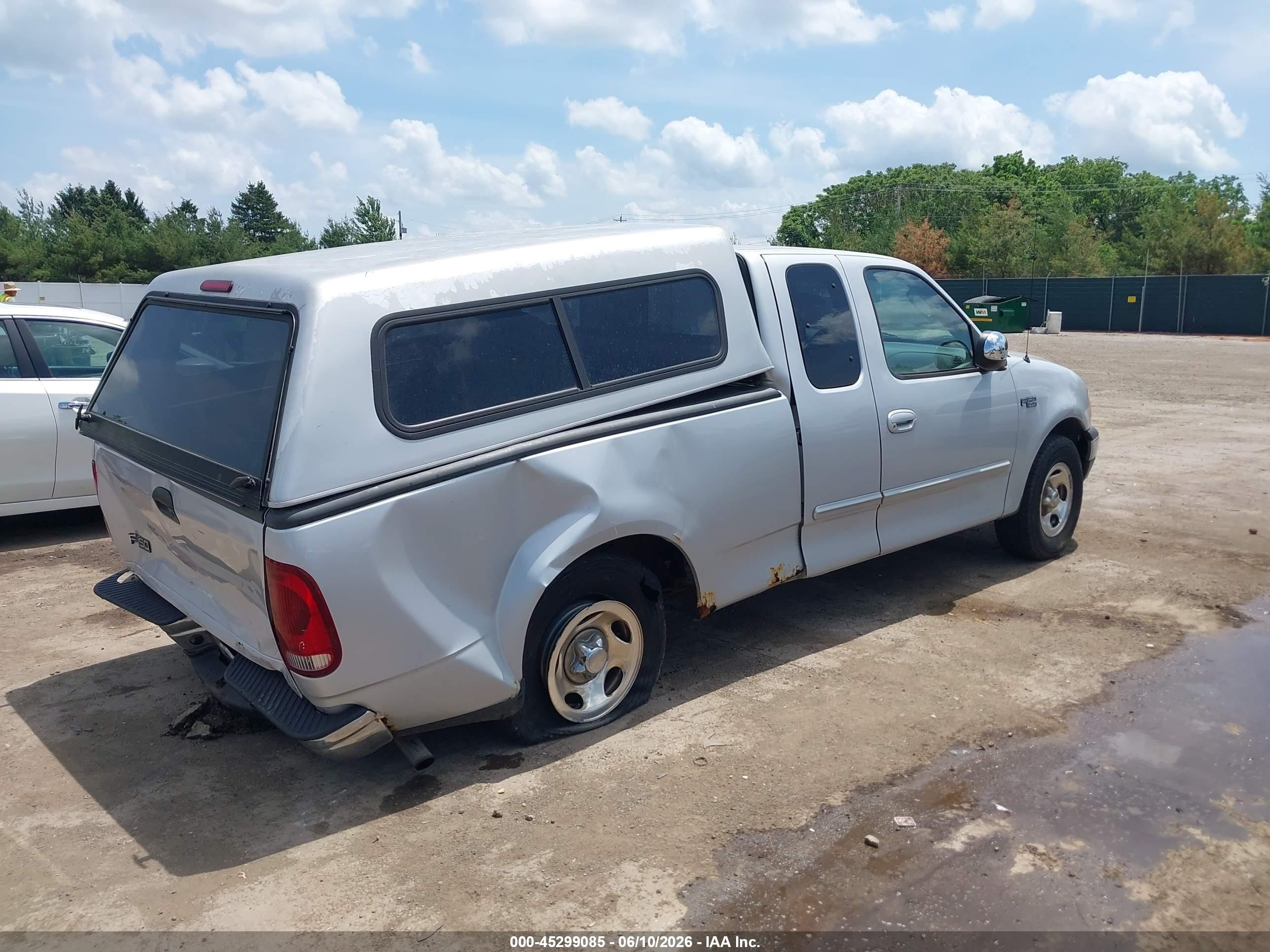 2002 Ford F-150 Xl/xlt Silver vin: 2FTRX17232CA53111