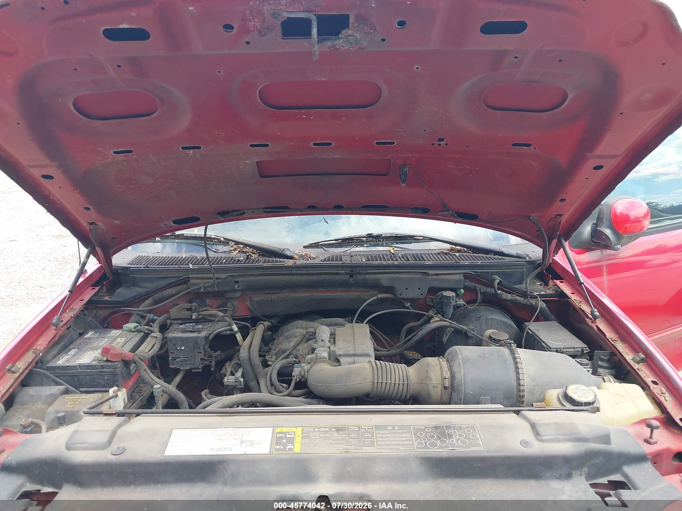 2003 Ford F-150 Xl/xlt Красный vin: 2FTRX17233CA97174