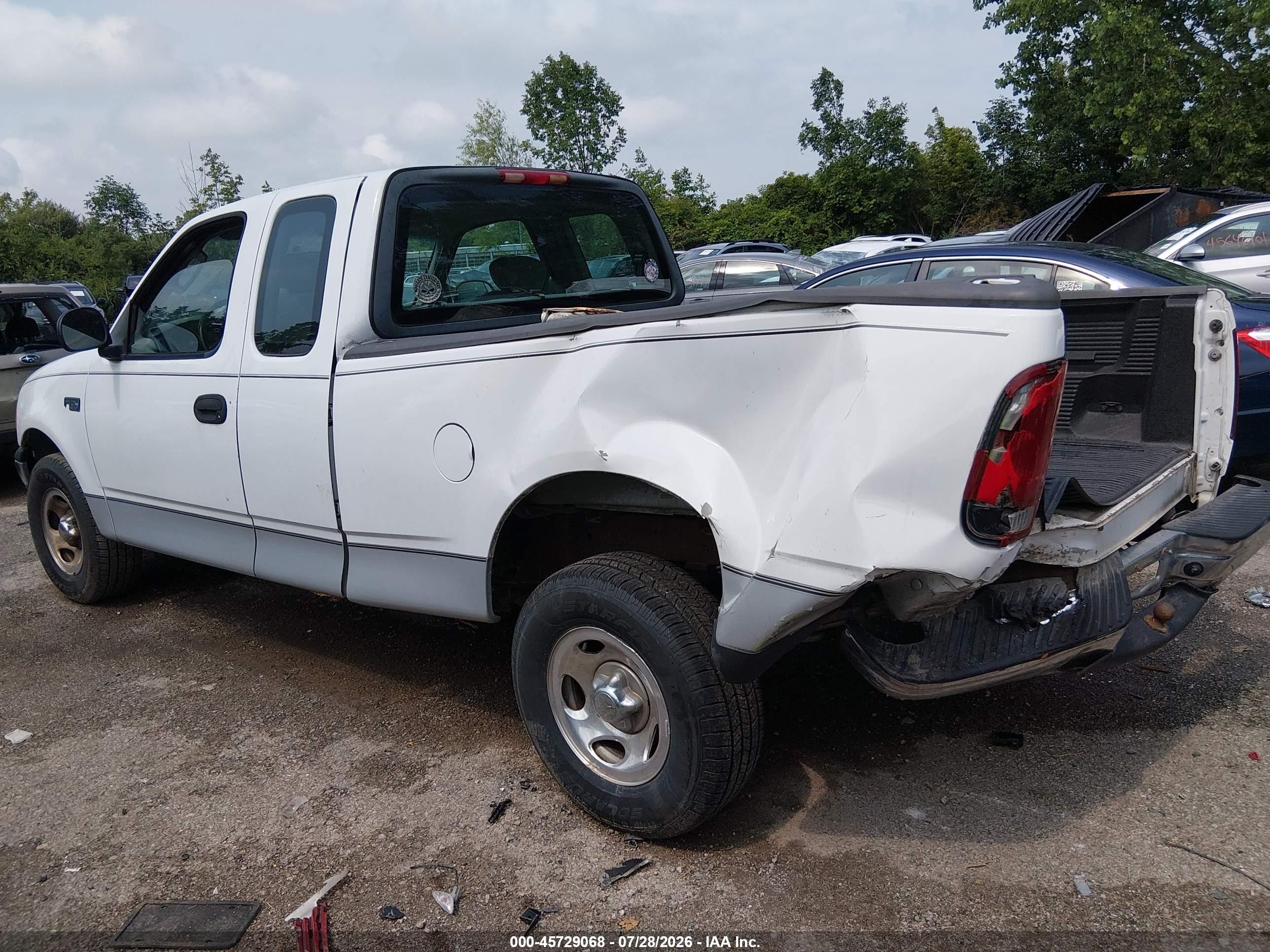 2004 Ford F-150 Heritage Xl/xlt White vin: 2FTRX17234CA18863