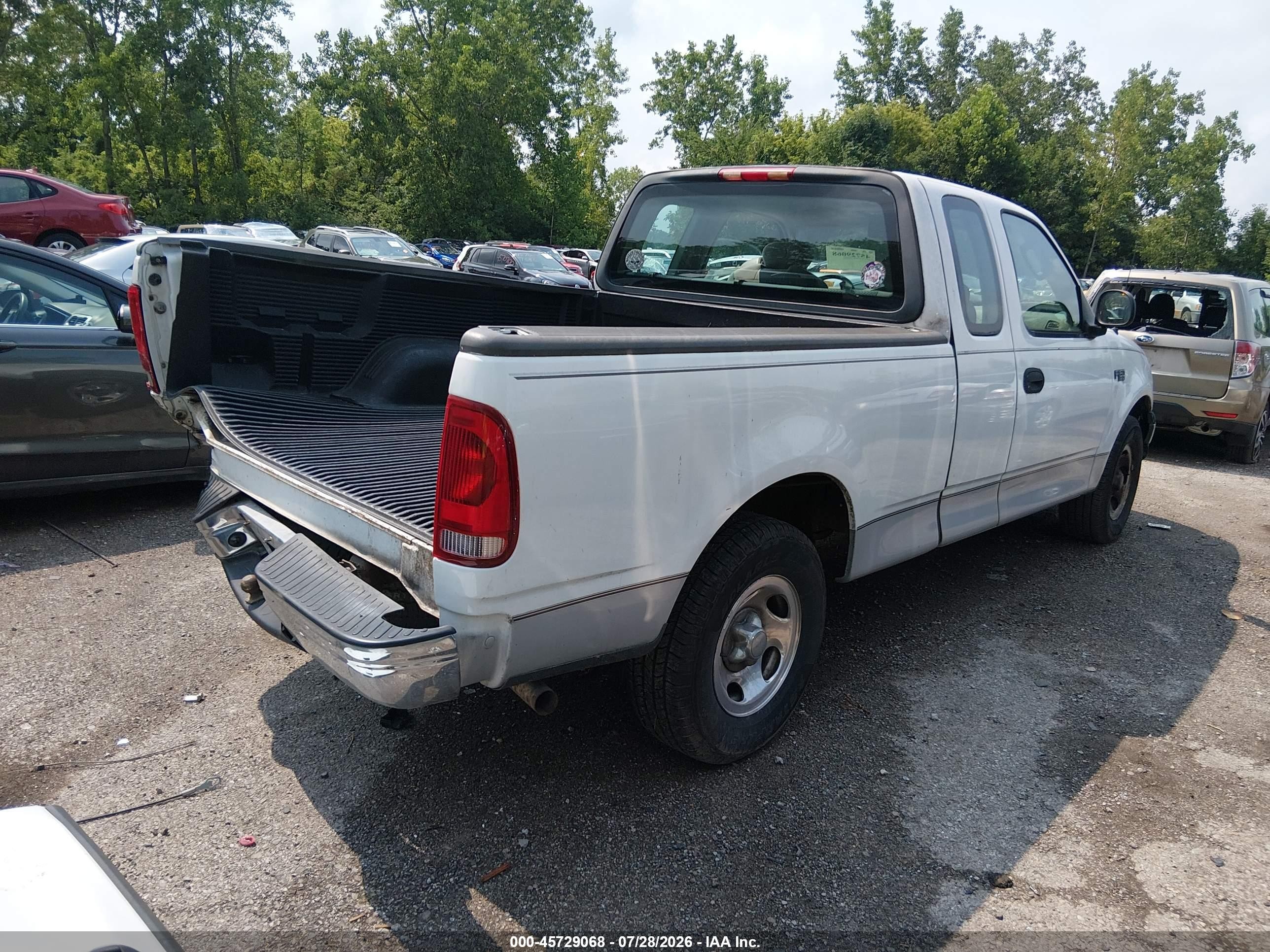 2004 Ford F-150 Heritage Xl/xlt White vin: 2FTRX17234CA18863