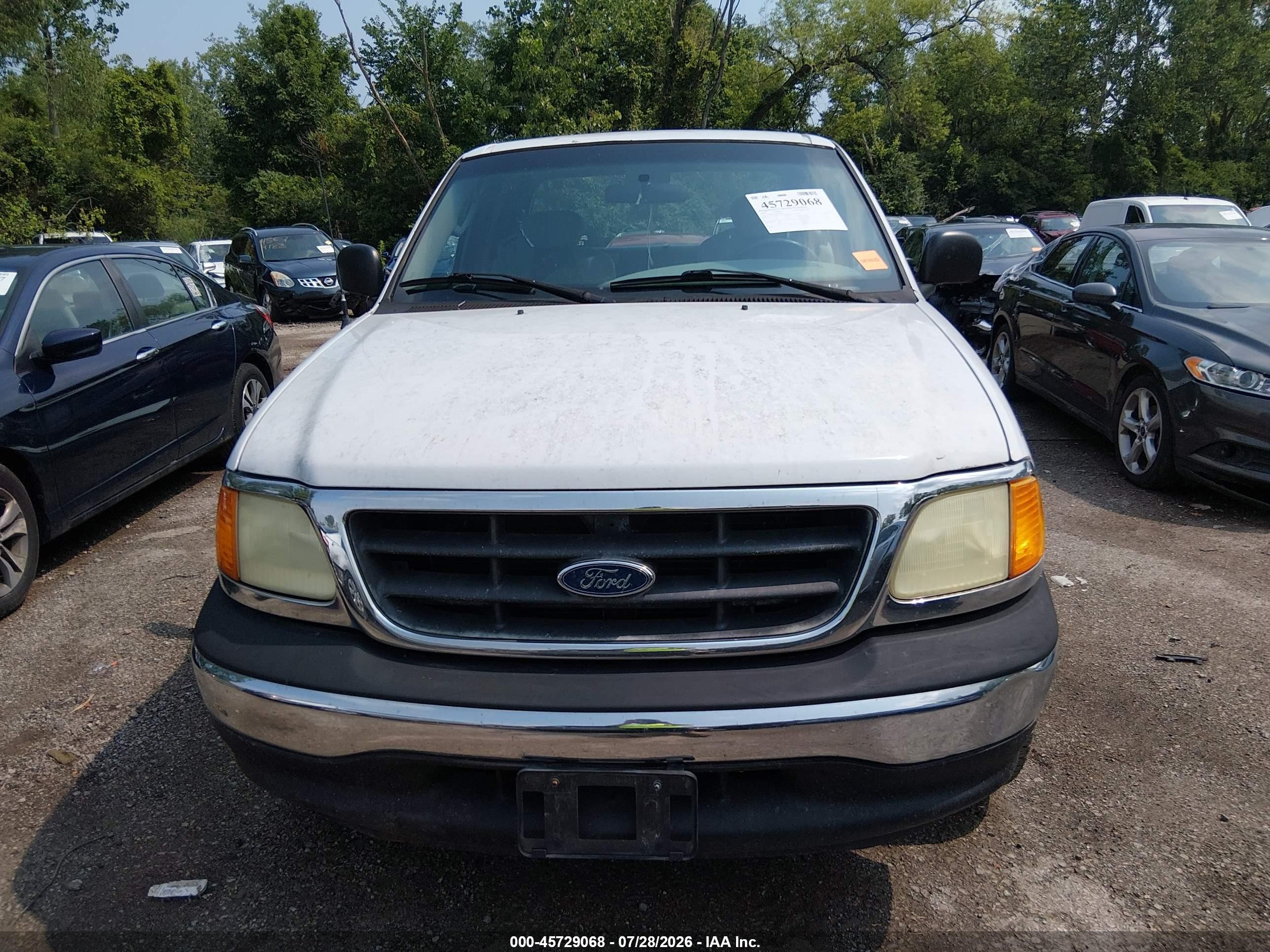 2004 Ford F-150 Heritage Xl/xlt White vin: 2FTRX17234CA18863