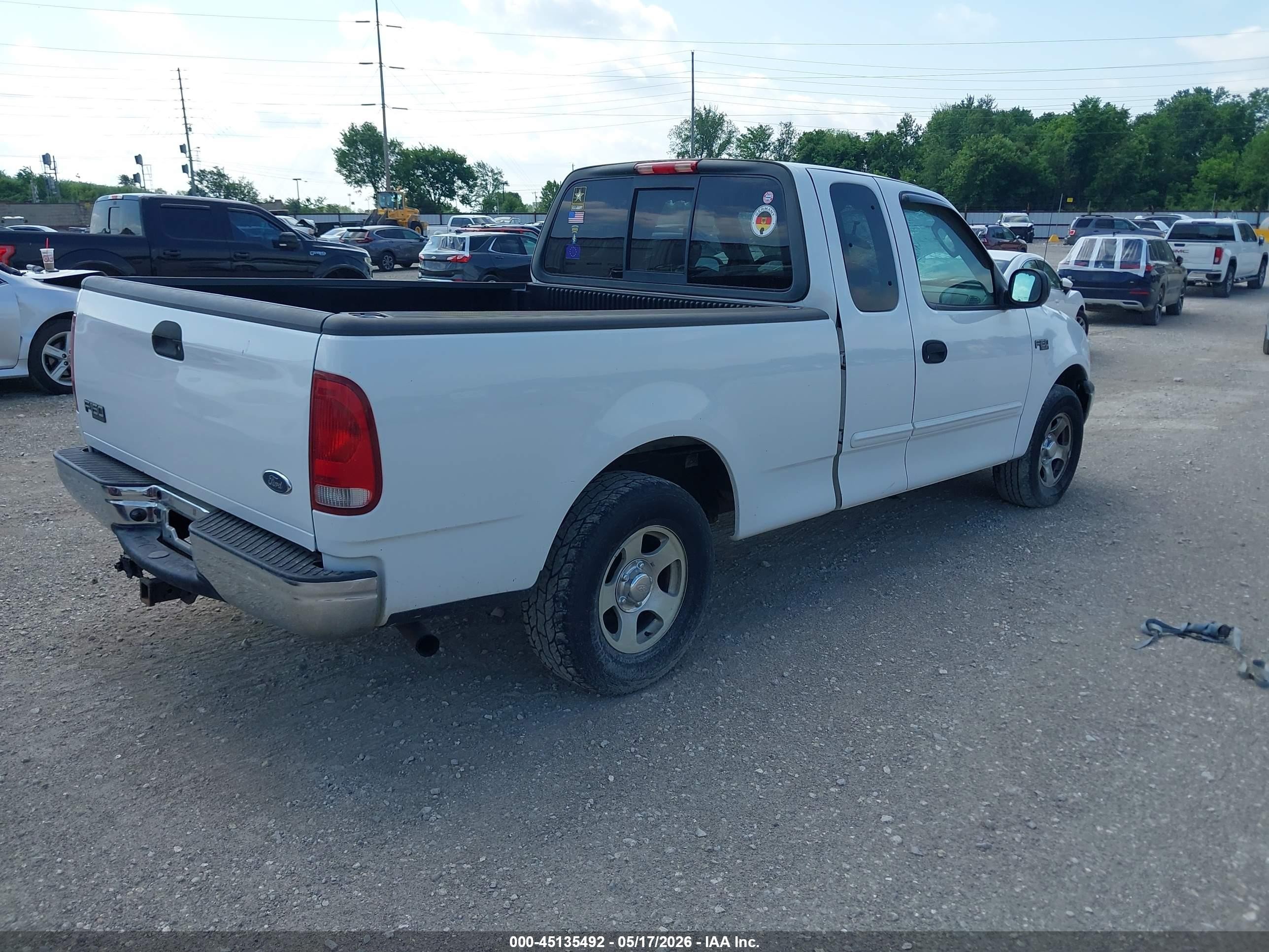 2004 Ford F-150 Heritage Xl/xlt White vin: 2FTRX17234CA83096