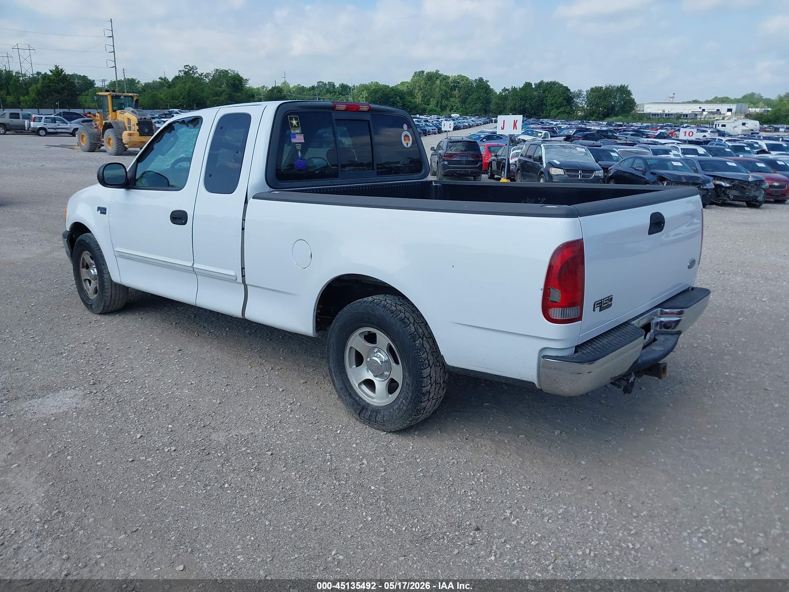 2004 Ford F-150 Heritage Xl/xlt White vin: 2FTRX17234CA83096