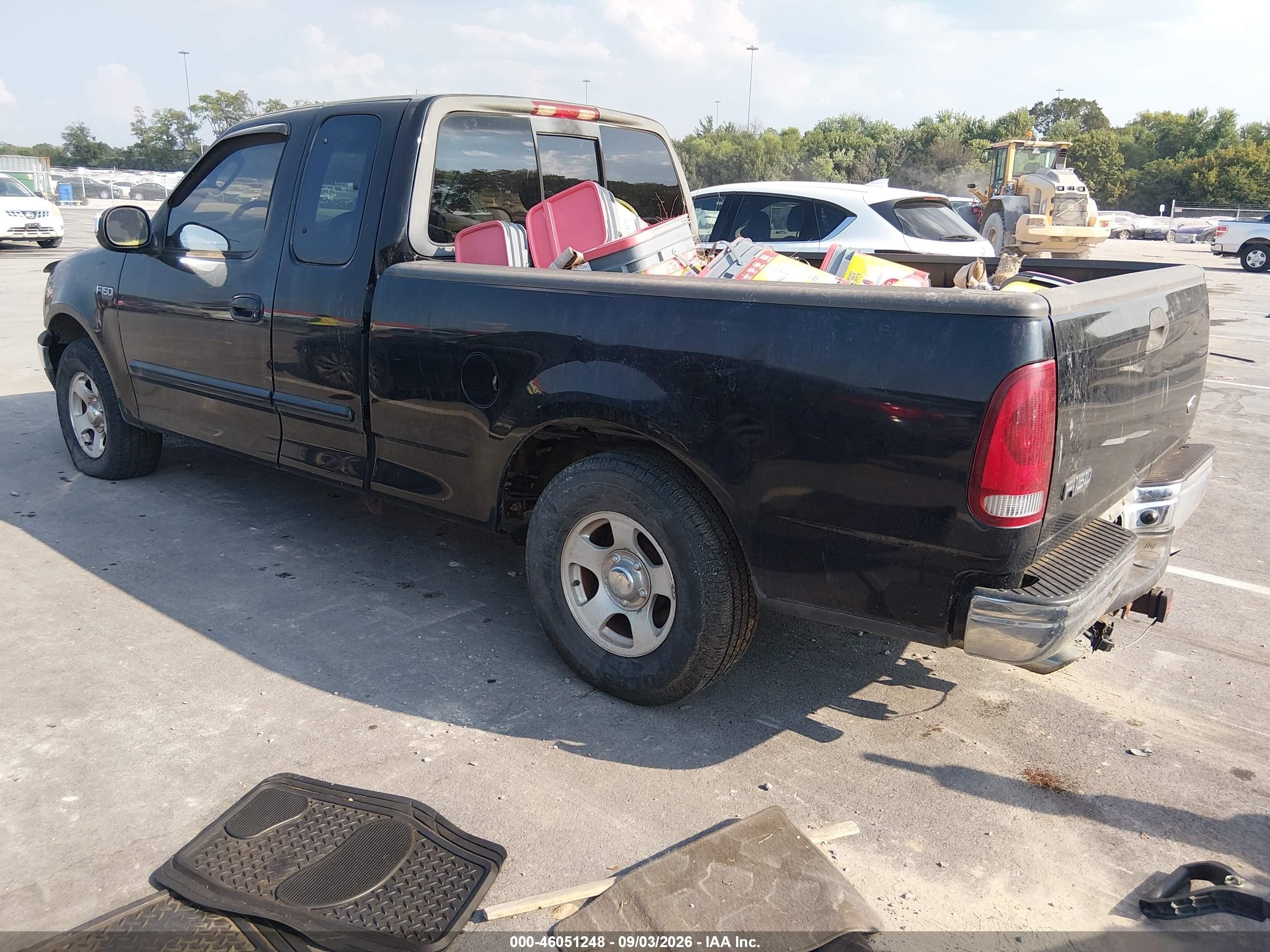 2002 Ford F-150 Xl/xlt Black vin: 2FTRX17252CA95277