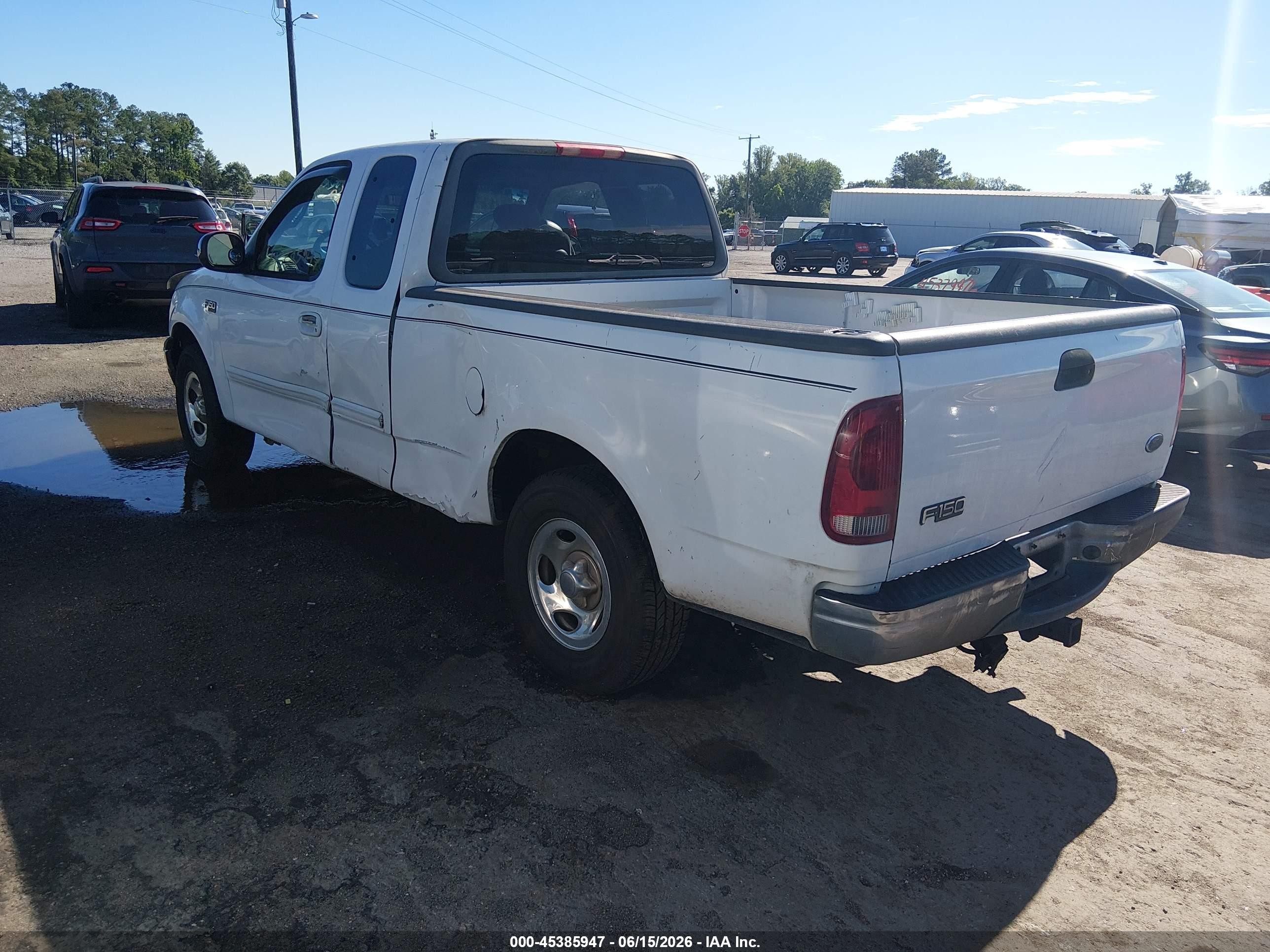 2002 Ford F-150 Xl/xlt White vin: 2FTRX17262CA25657