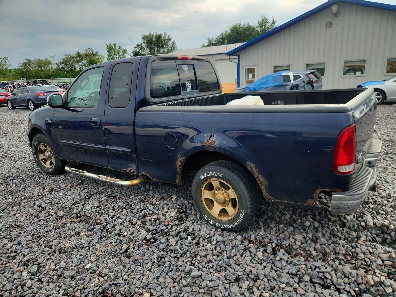 2002 Ford F150 Blue vin: 2FTRX17262CA85700