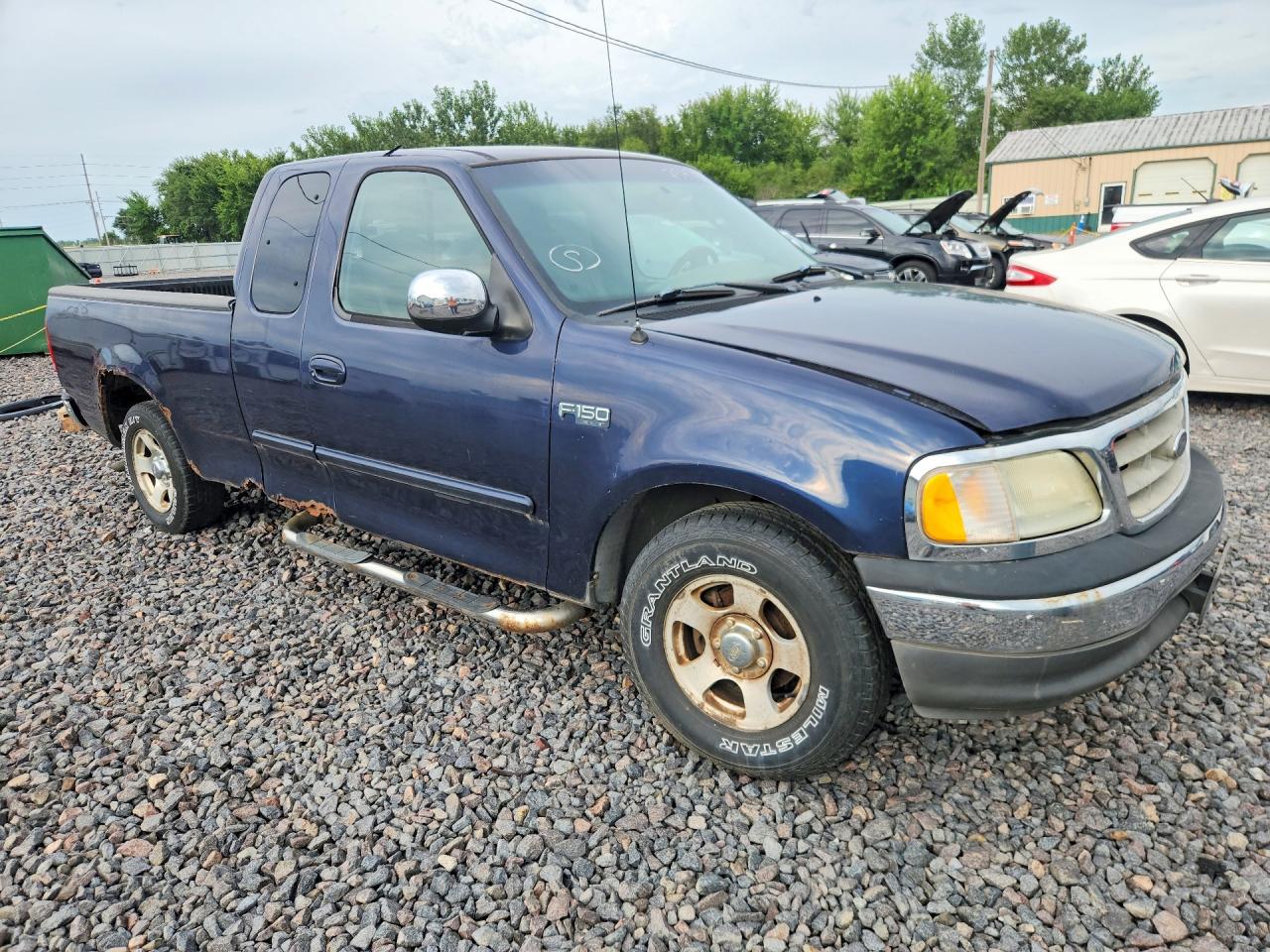 2002 Ford F150 Blue vin: 2FTRX17262CA85700