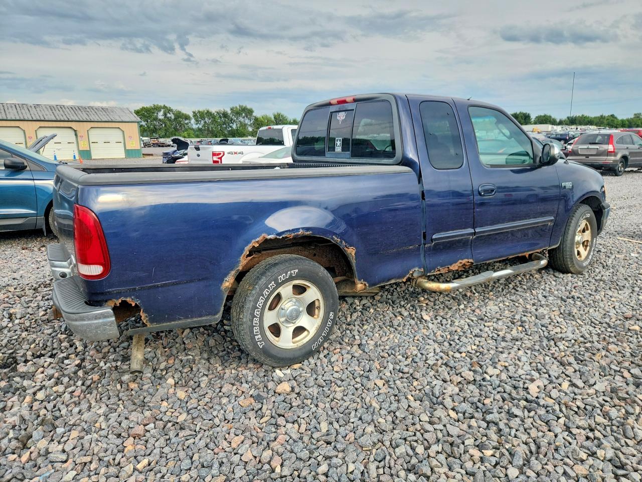 2002 Ford F150 Blue vin: 2FTRX17262CA85700