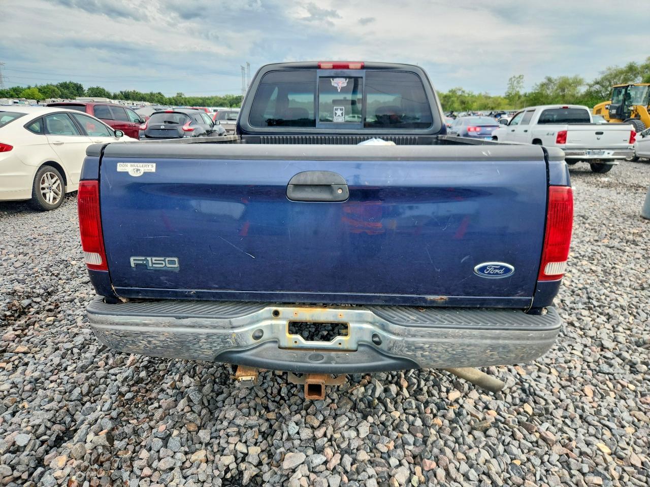 2002 Ford F150 Blue vin: 2FTRX17262CA85700
