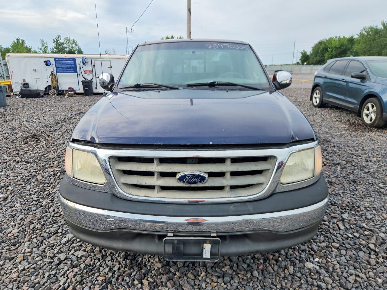 2002 Ford F150 Blue vin: 2FTRX17262CA85700
