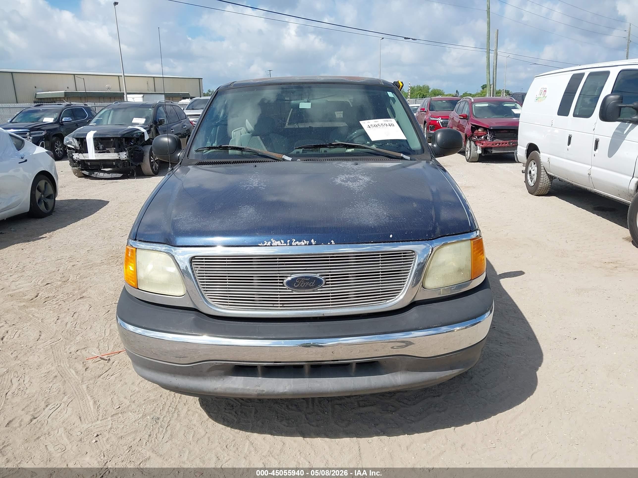 2004 Ford F-150 Heritage Xl/xlt Blue vin: 2FTRX17274CA90262