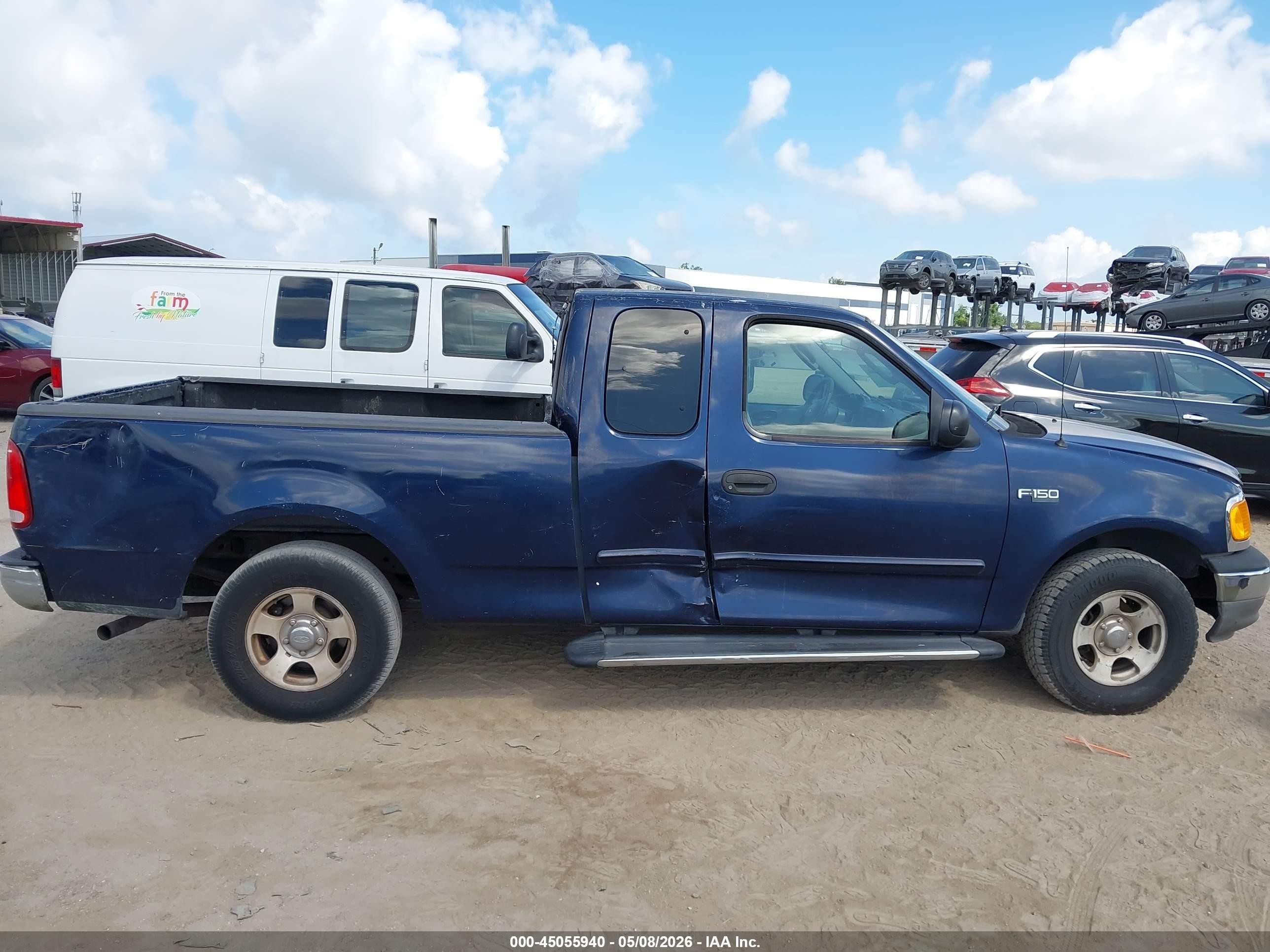 2004 Ford F-150 Heritage Xl/xlt Blue vin: 2FTRX17274CA90262