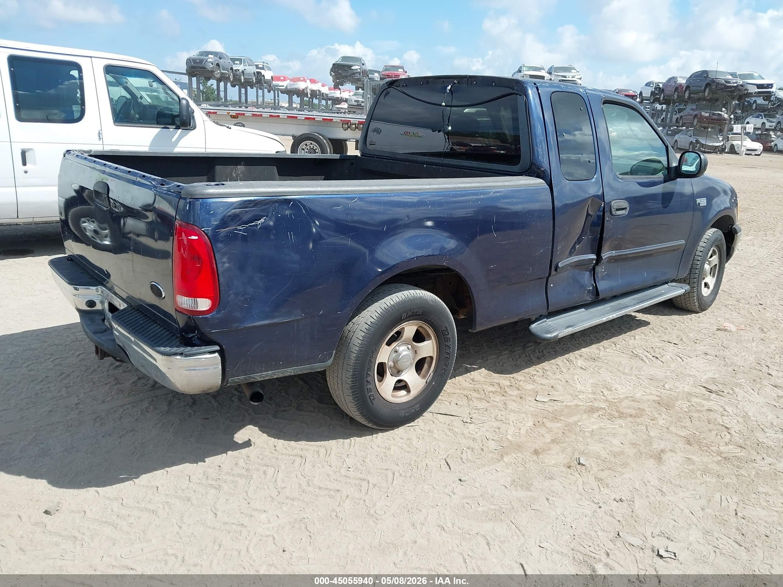 2004 Ford F-150 Heritage Xl/xlt Blue vin: 2FTRX17274CA90262
