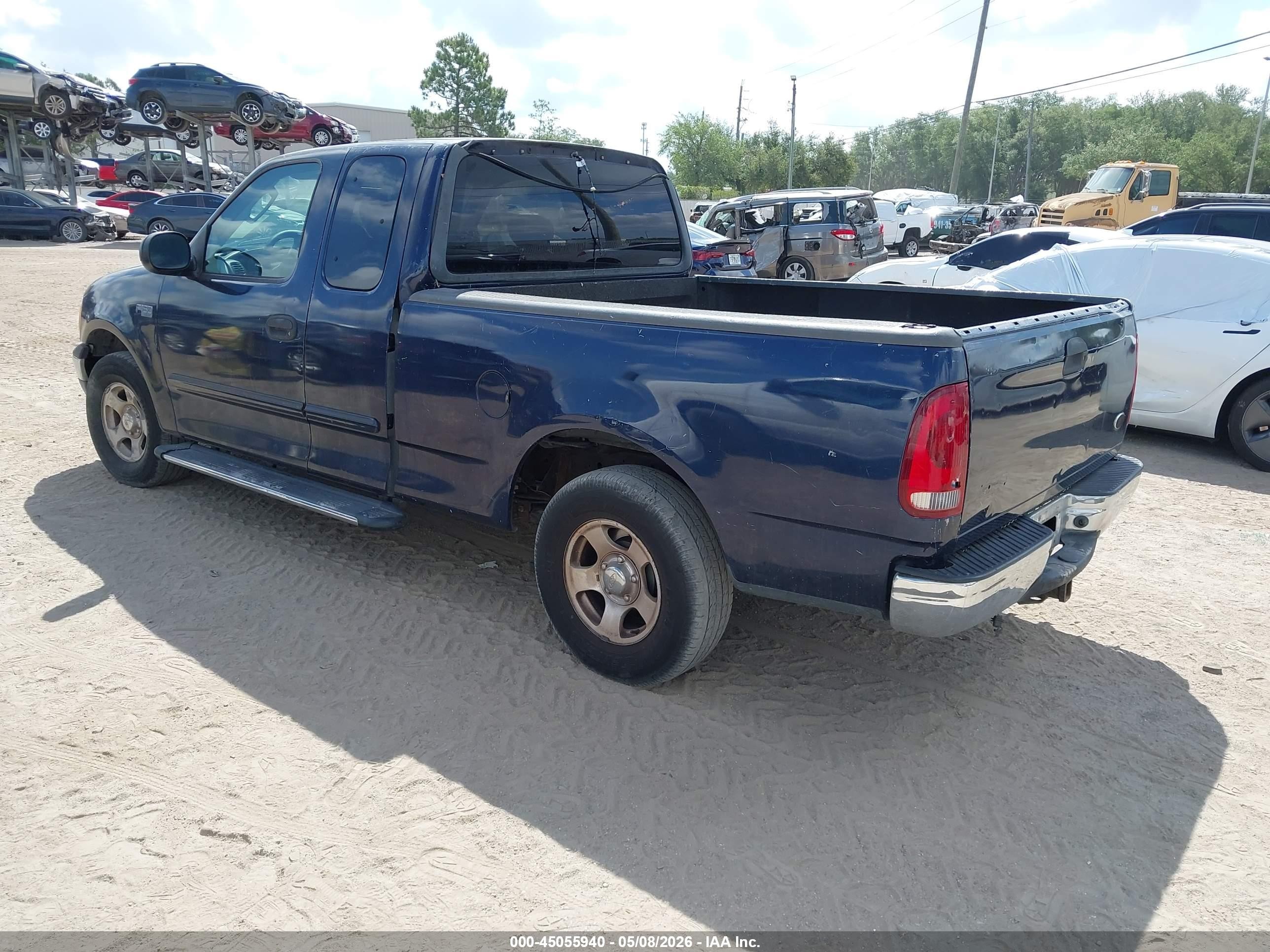 2004 Ford F-150 Heritage Xl/xlt Blue vin: 2FTRX17274CA90262