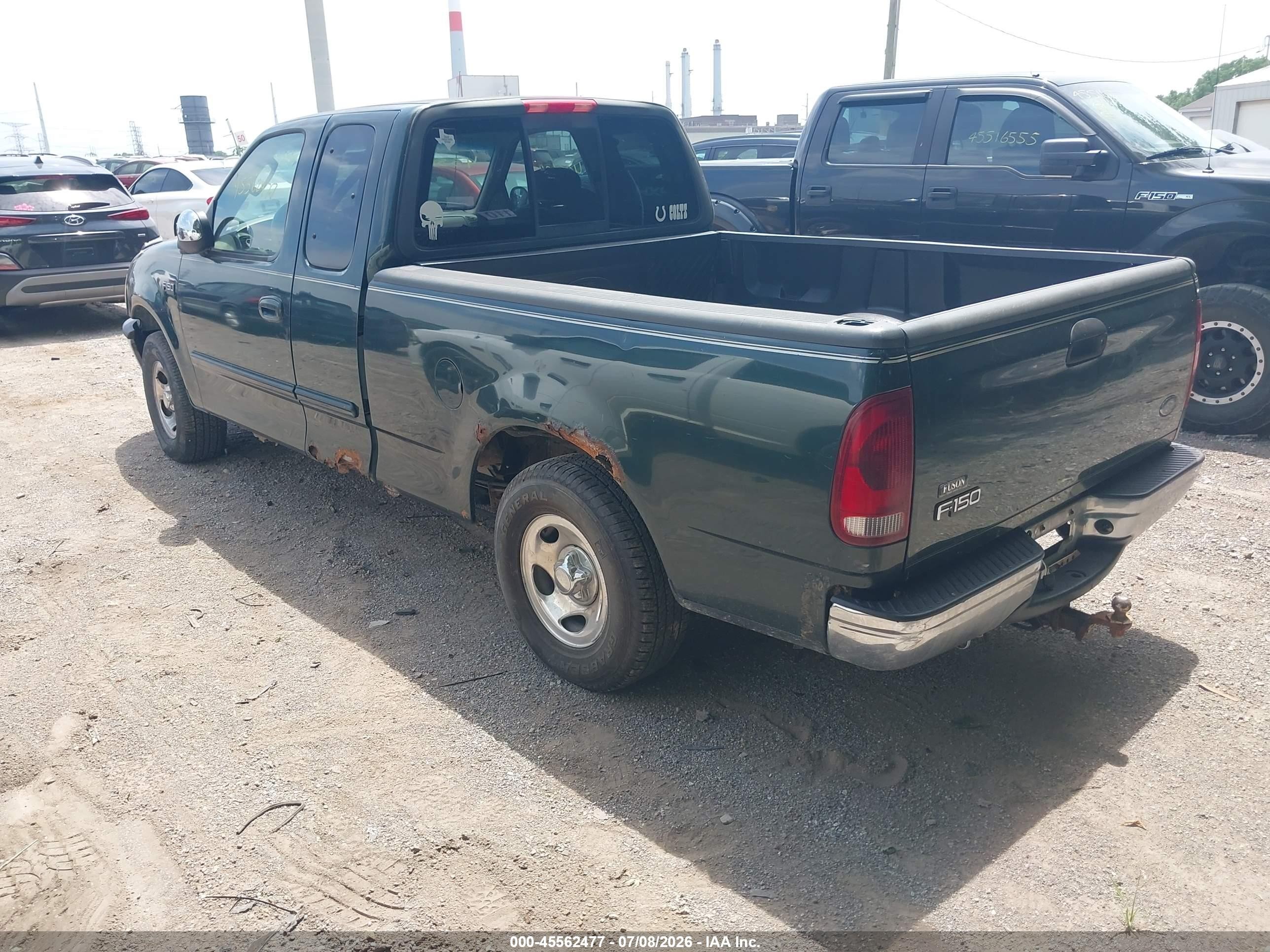 2002 Ford F-150 Xl/xlt Green vin: 2FTRX17292CA95475