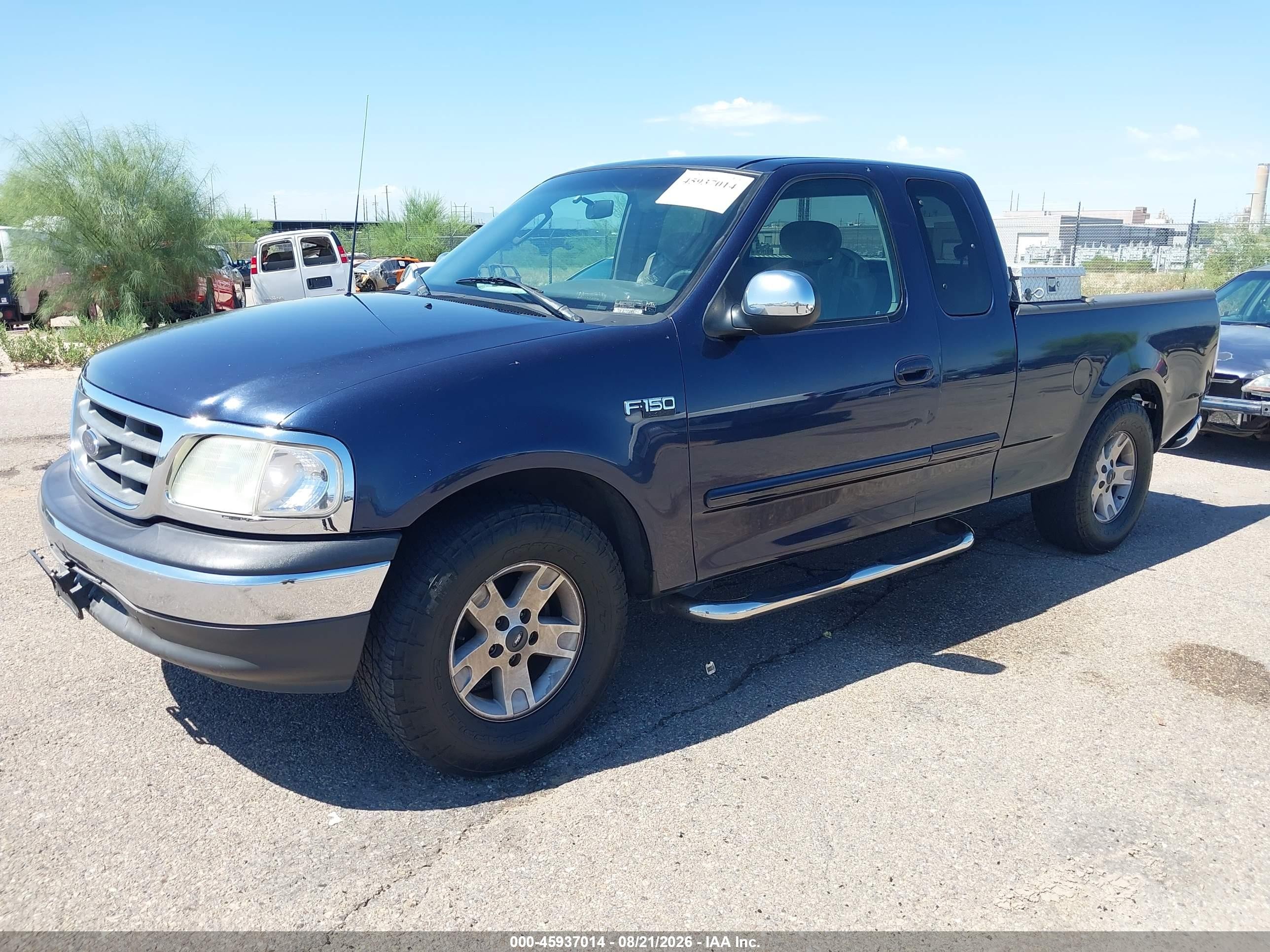 2002 Ford F-150 Xl/xlt Dark Blue vin: 2FTRX172X2CA52571