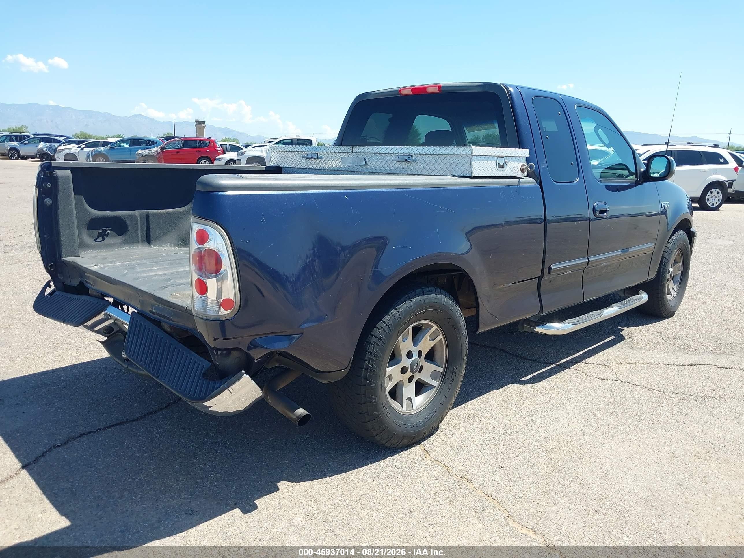 2002 Ford F-150 Xl/xlt Dark Blue vin: 2FTRX172X2CA52571