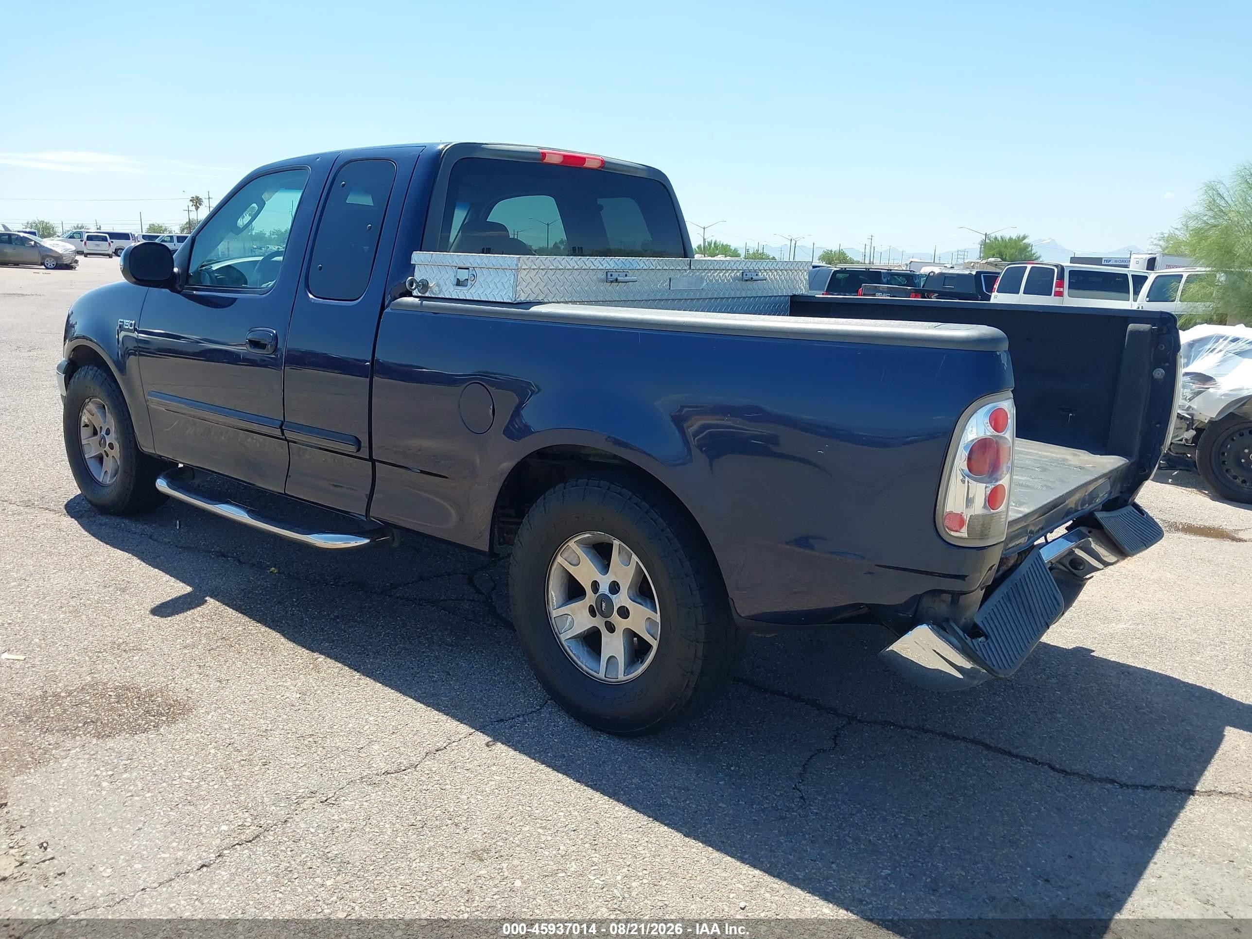 2002 Ford F-150 Xl/xlt Dark Blue vin: 2FTRX172X2CA52571